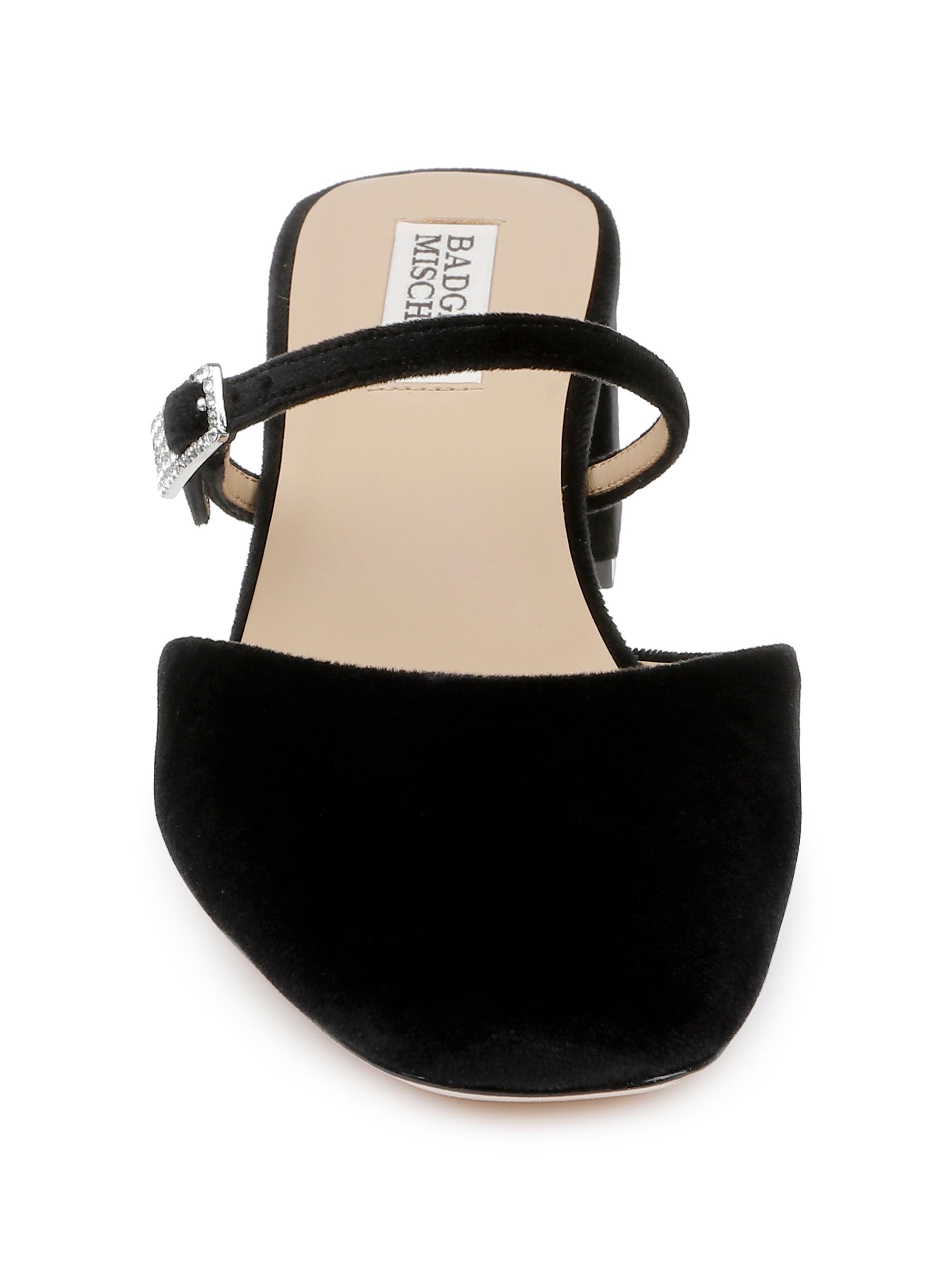 Badgley Mischka Valarie 50MM Velvet Pumps | Saks Fifth Avenue