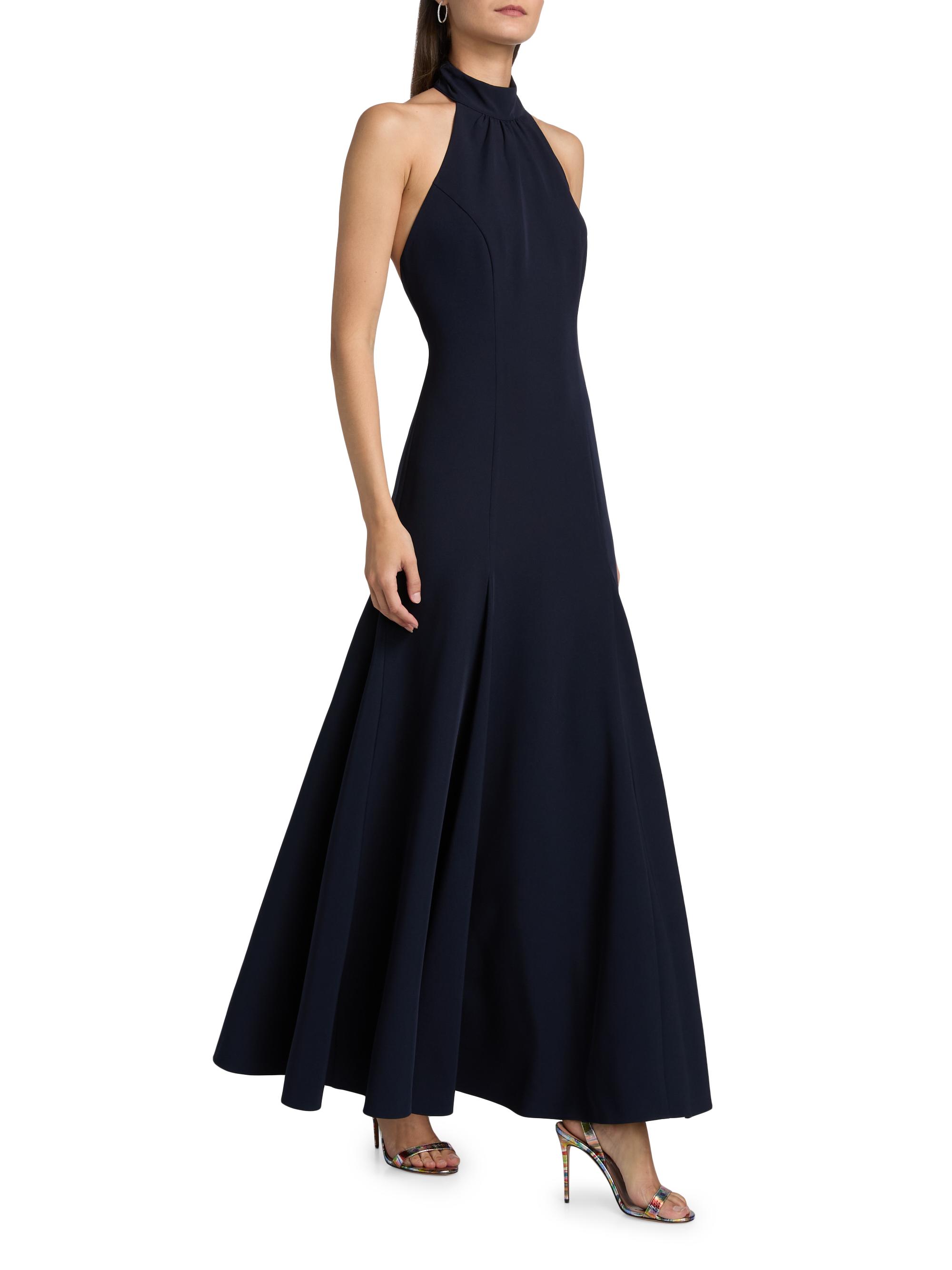light blue color bridesmaid dresses Elena Burgundy Formal Midi Dress main image 0