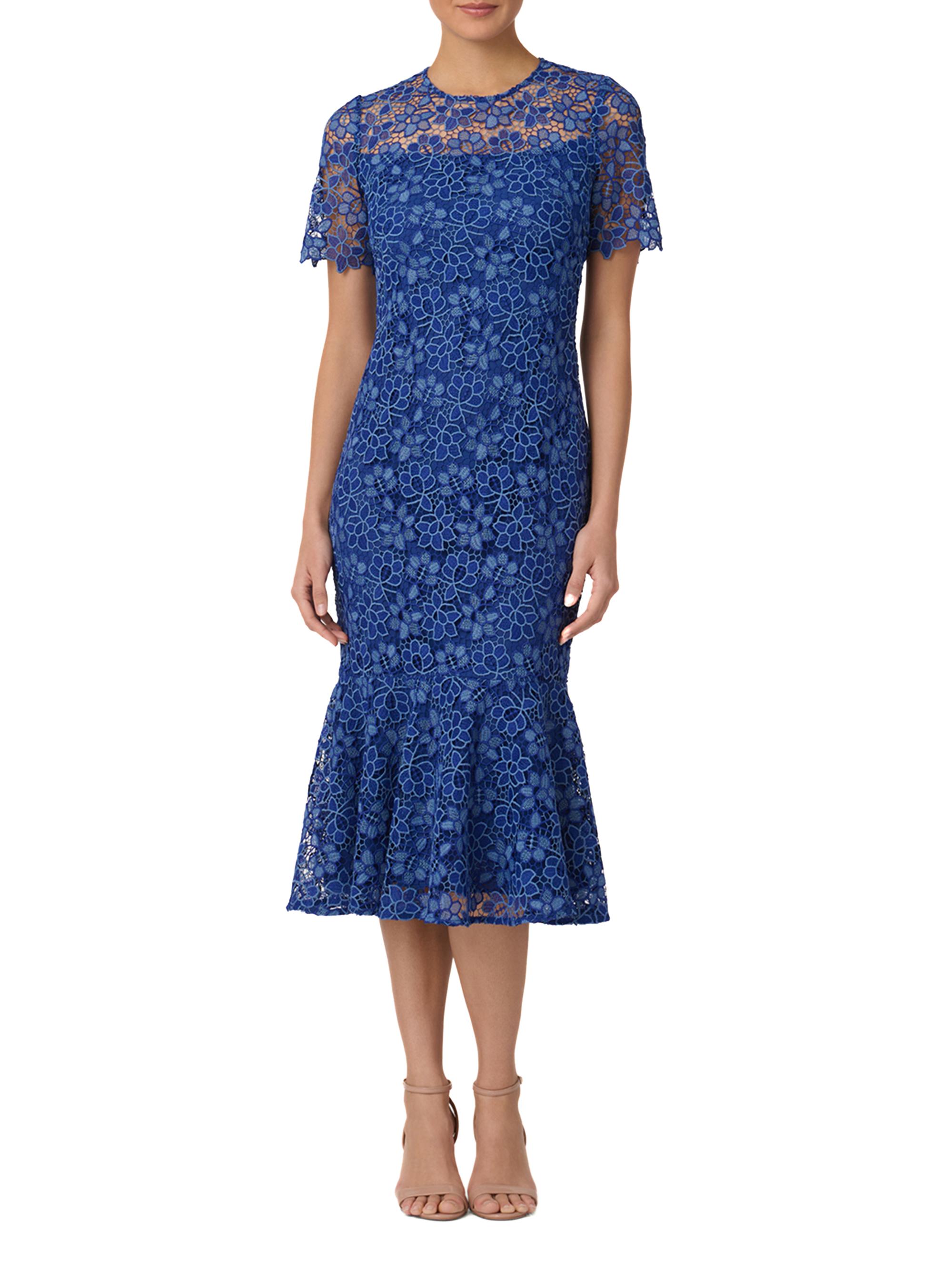 Shoshanna Poppi Lace Midi-Dress | Saks Fifth Avenue