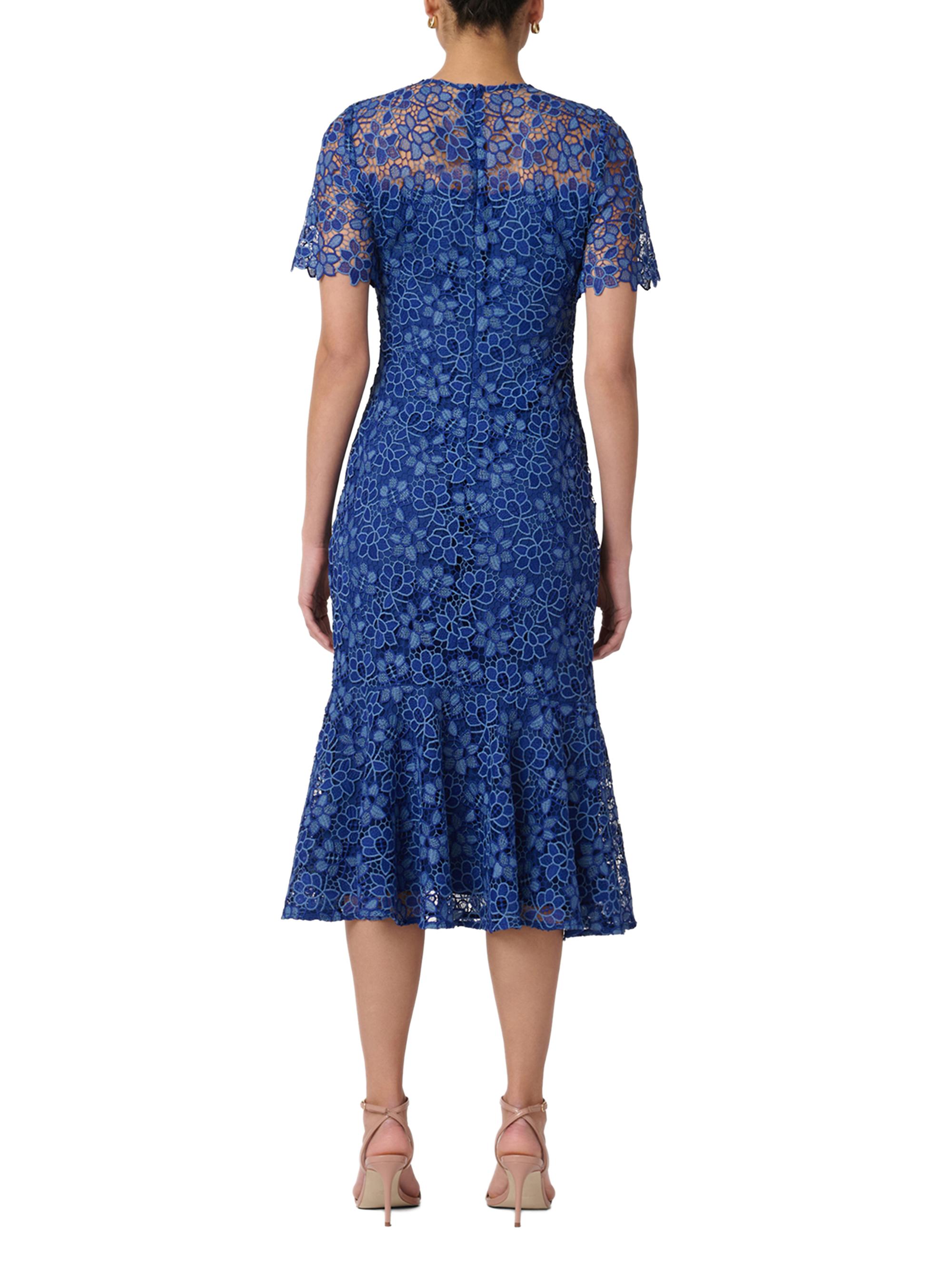Shoshanna Poppi Lace Midi-Dress | Saks Fifth Avenue