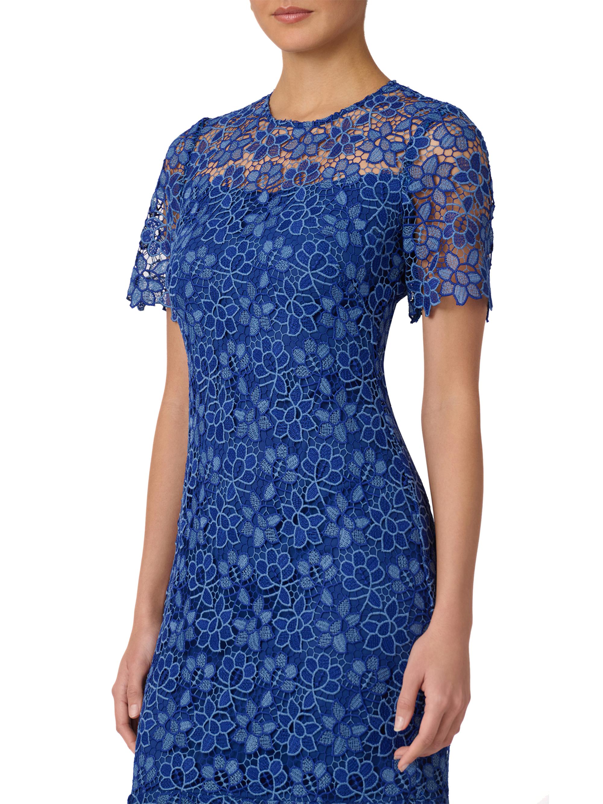 Shoshanna Poppi Lace Midi-Dress | Saks Fifth Avenue