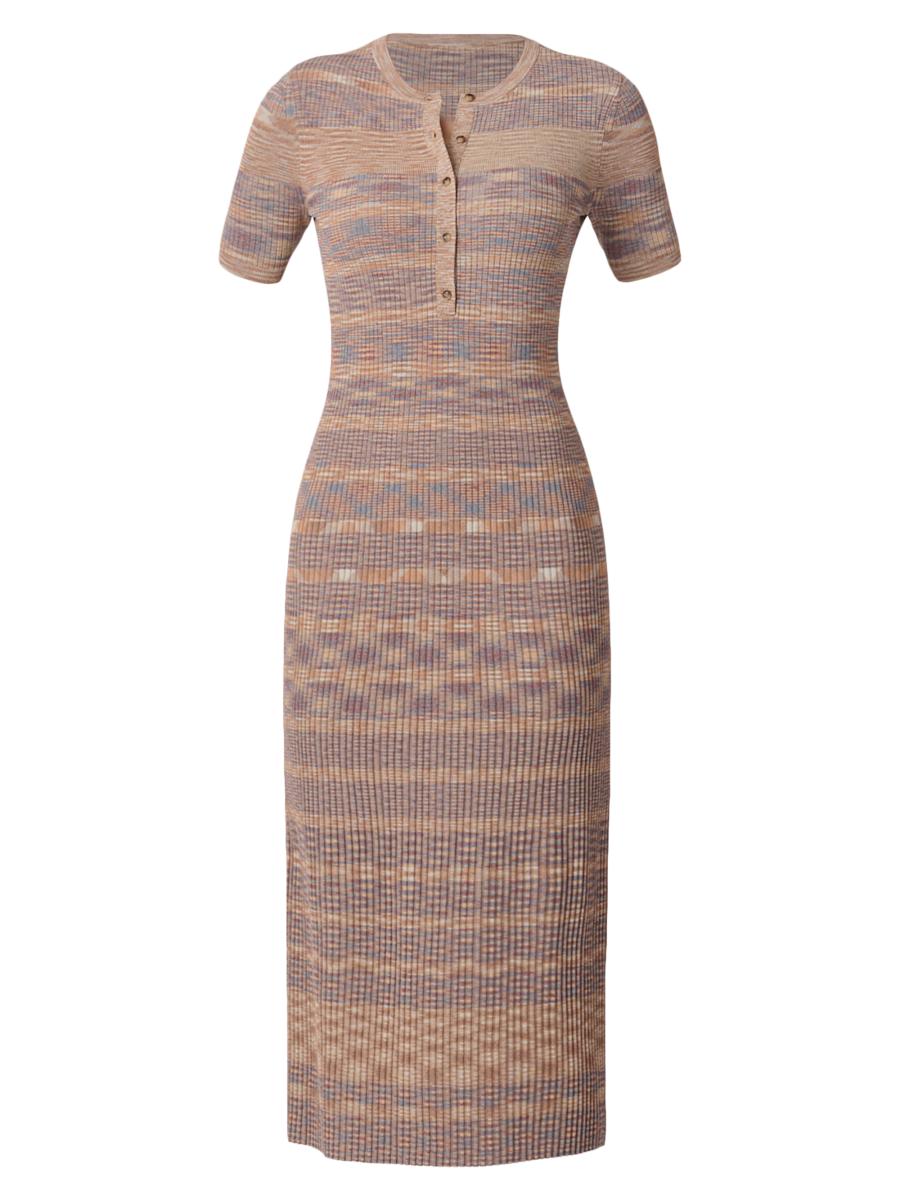 sleeveless mikado fit & flare midi dress adrianna papell Pink Sleeveless Mikado Fit And Flare Midi Dress With V-Back