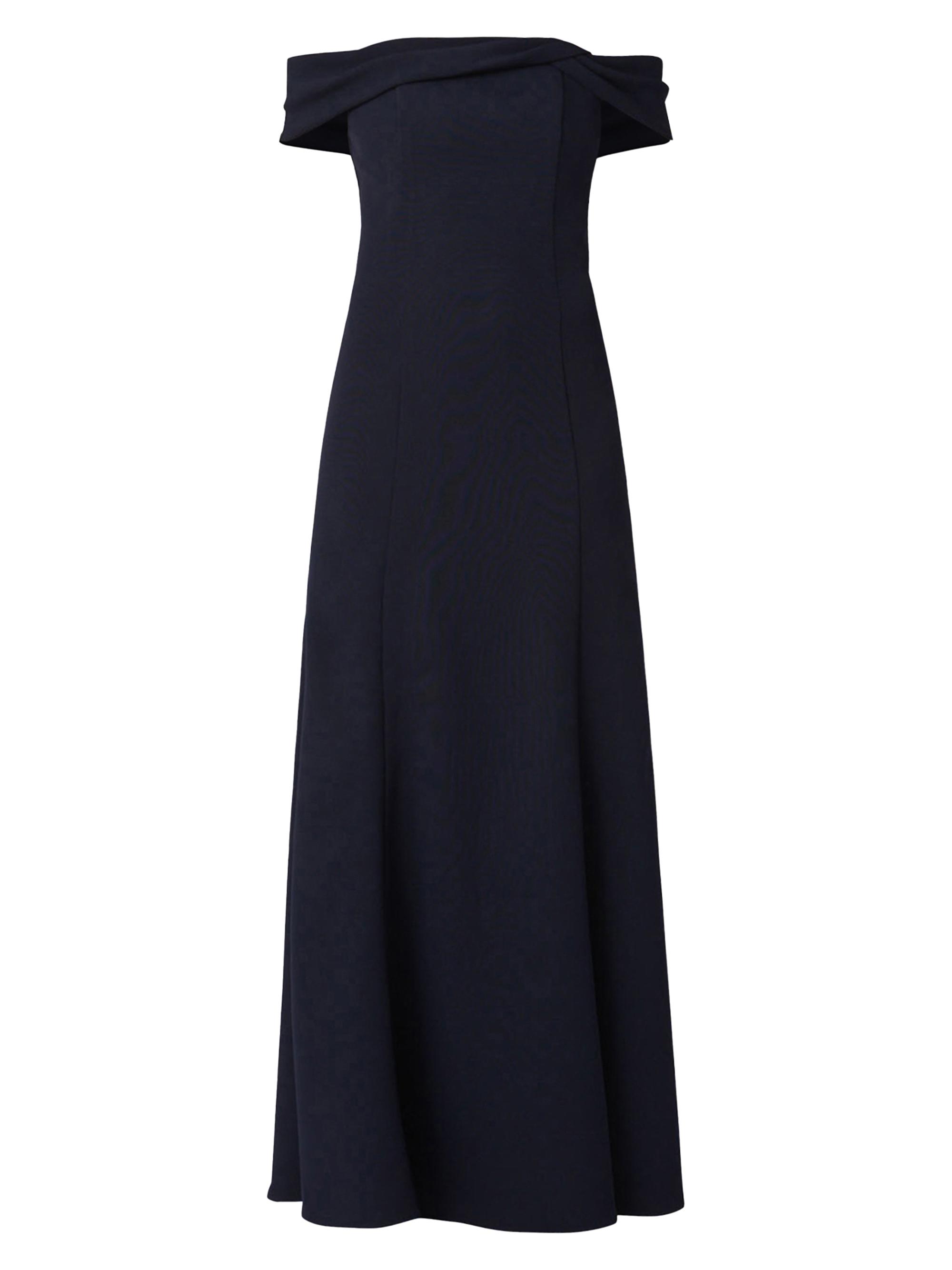 Shoshanna Women's Flores Off-The-Shoulder Gown - Navy