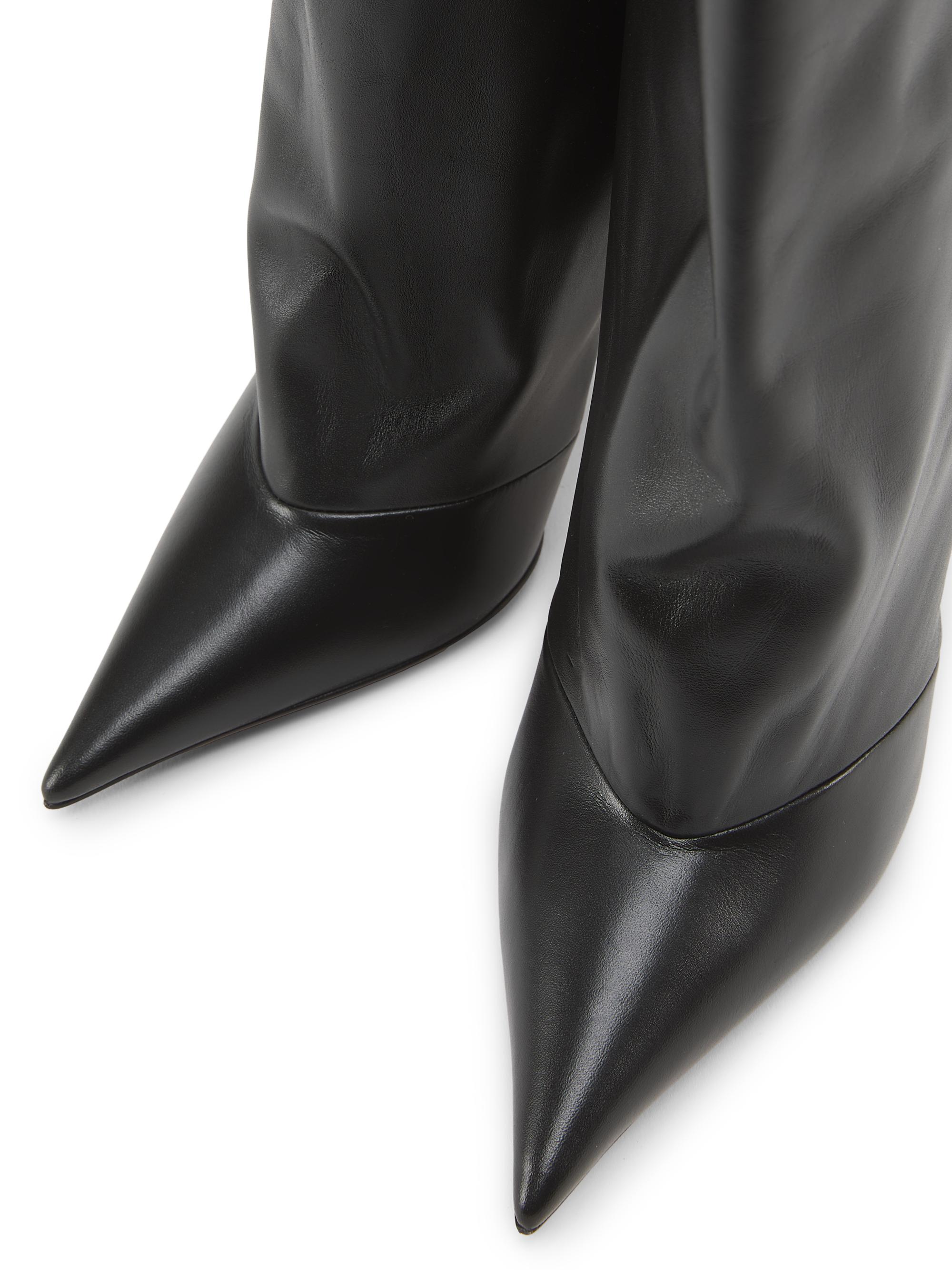 Dolce&Gabbana Devotion 105MM Leather Knee Boots | Saks Fifth Avenue