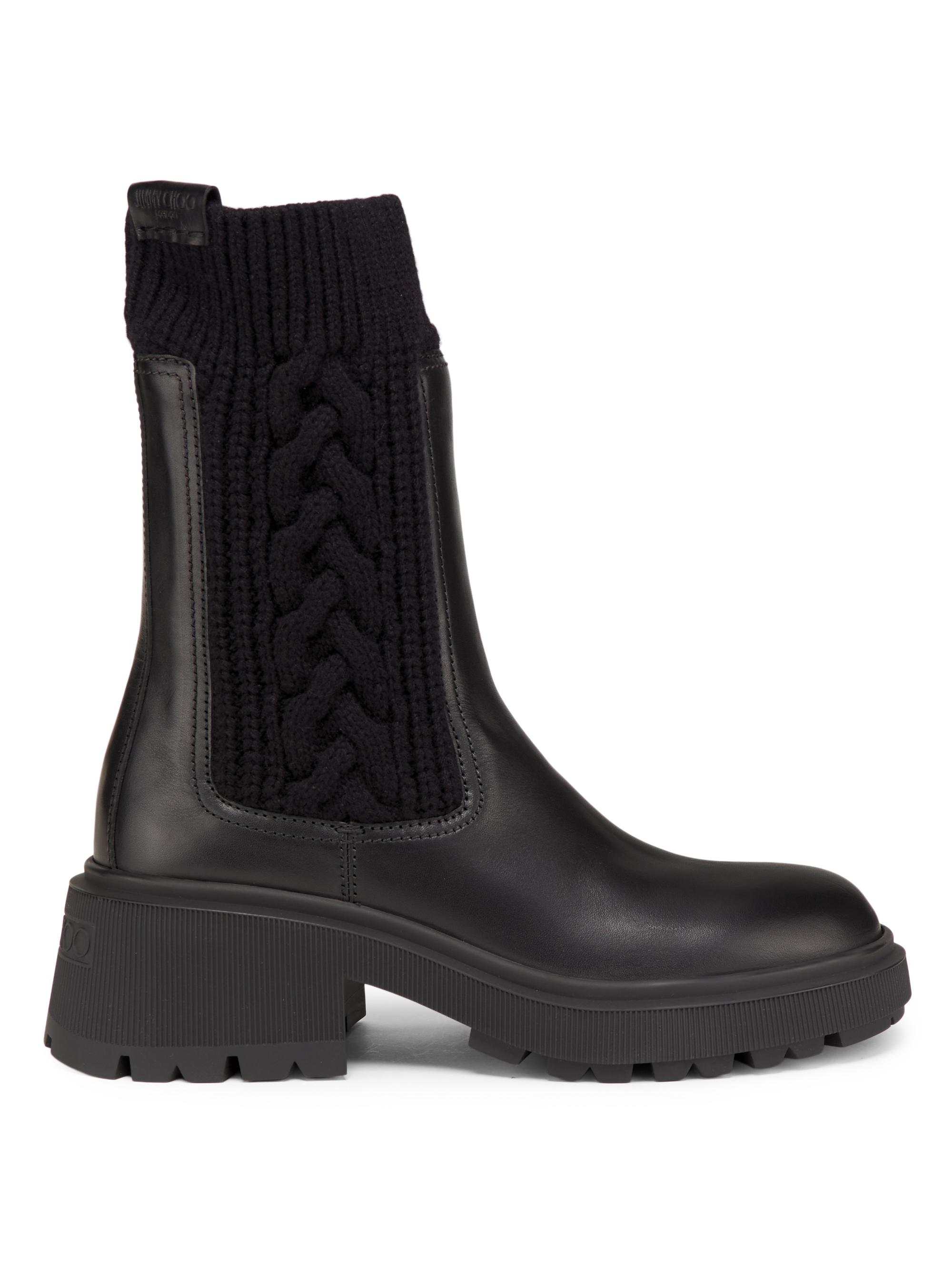 Jimmy Choo Tamia 70MM Leather Boots | Saks Fifth Avenue