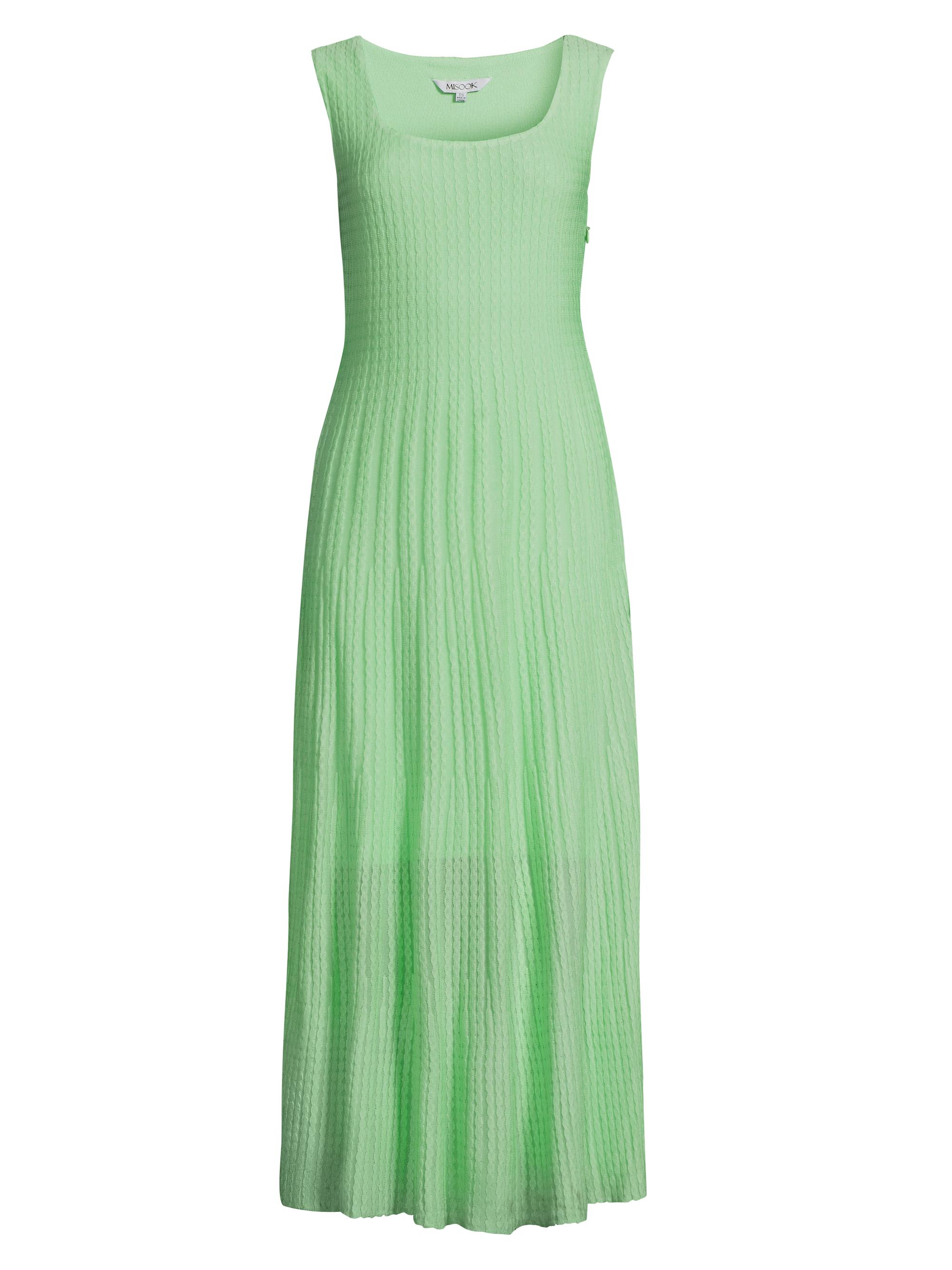 Misook Women's Knit Midi-Dress - Paradise Green