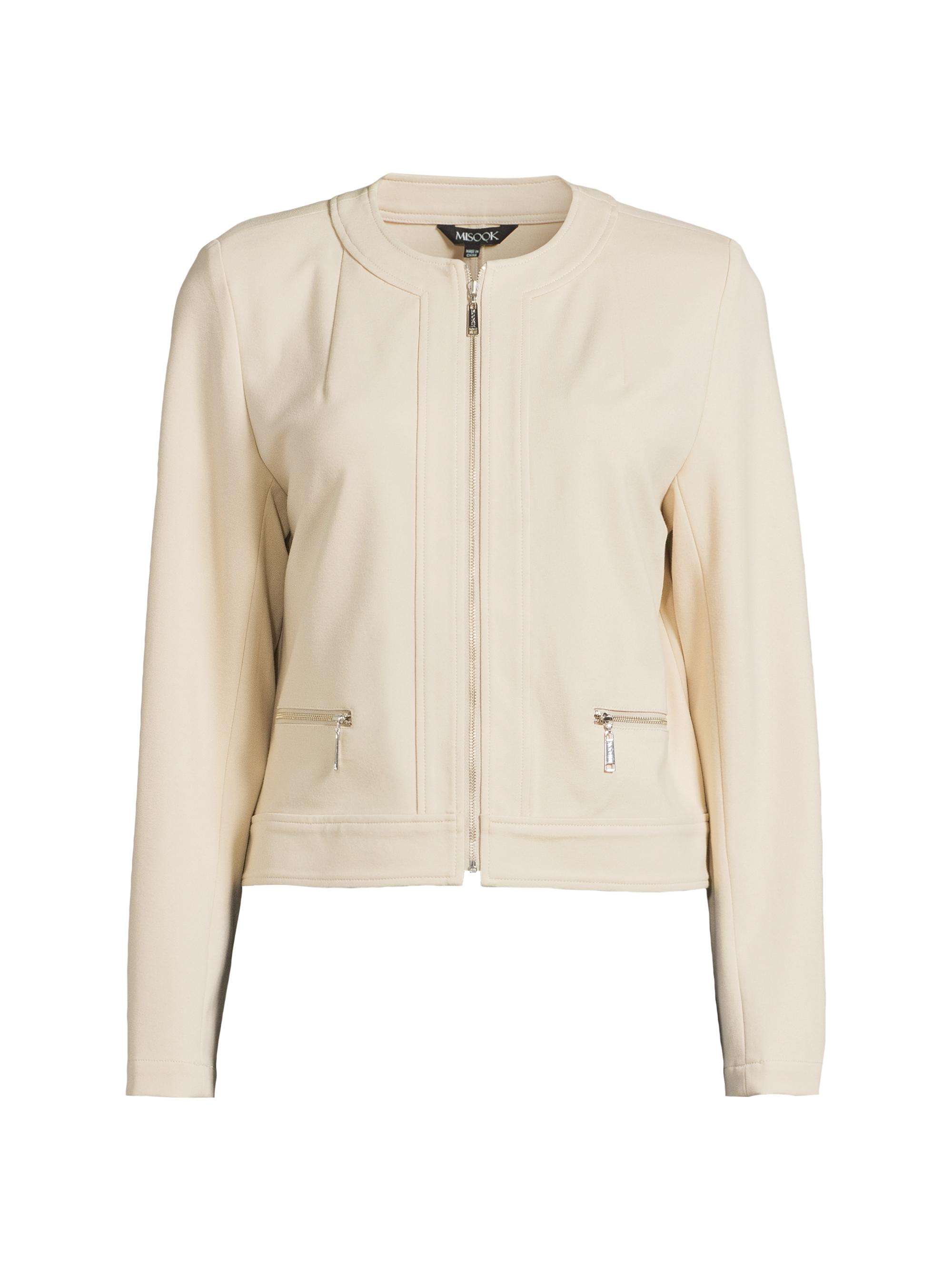 L'AGENCE Yari Collarless Denim Jacket | Saks Fifth Avenue