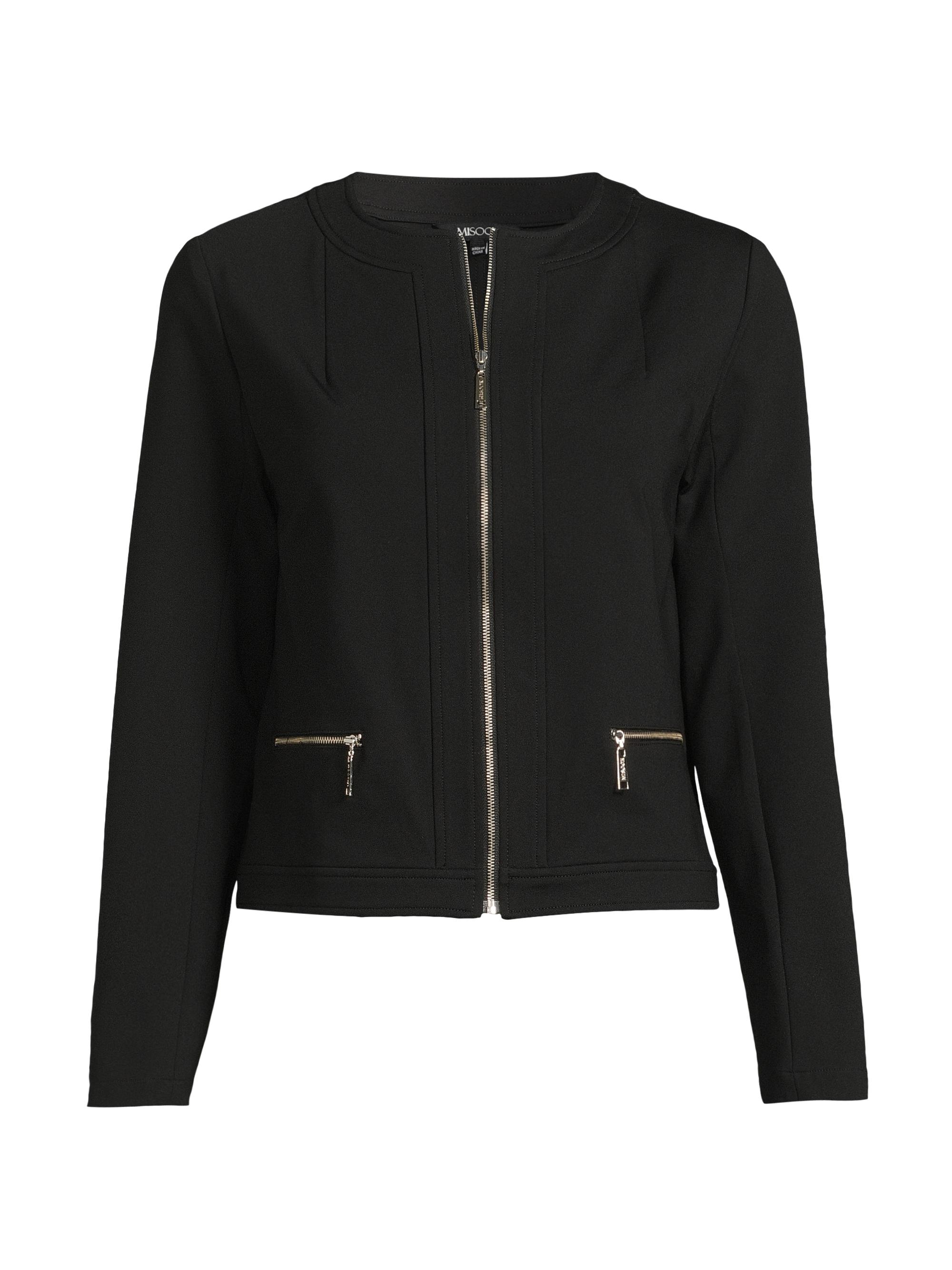 Alice + Olivia Shiloh Embellished Cotton Tweed Jacket | Saks
