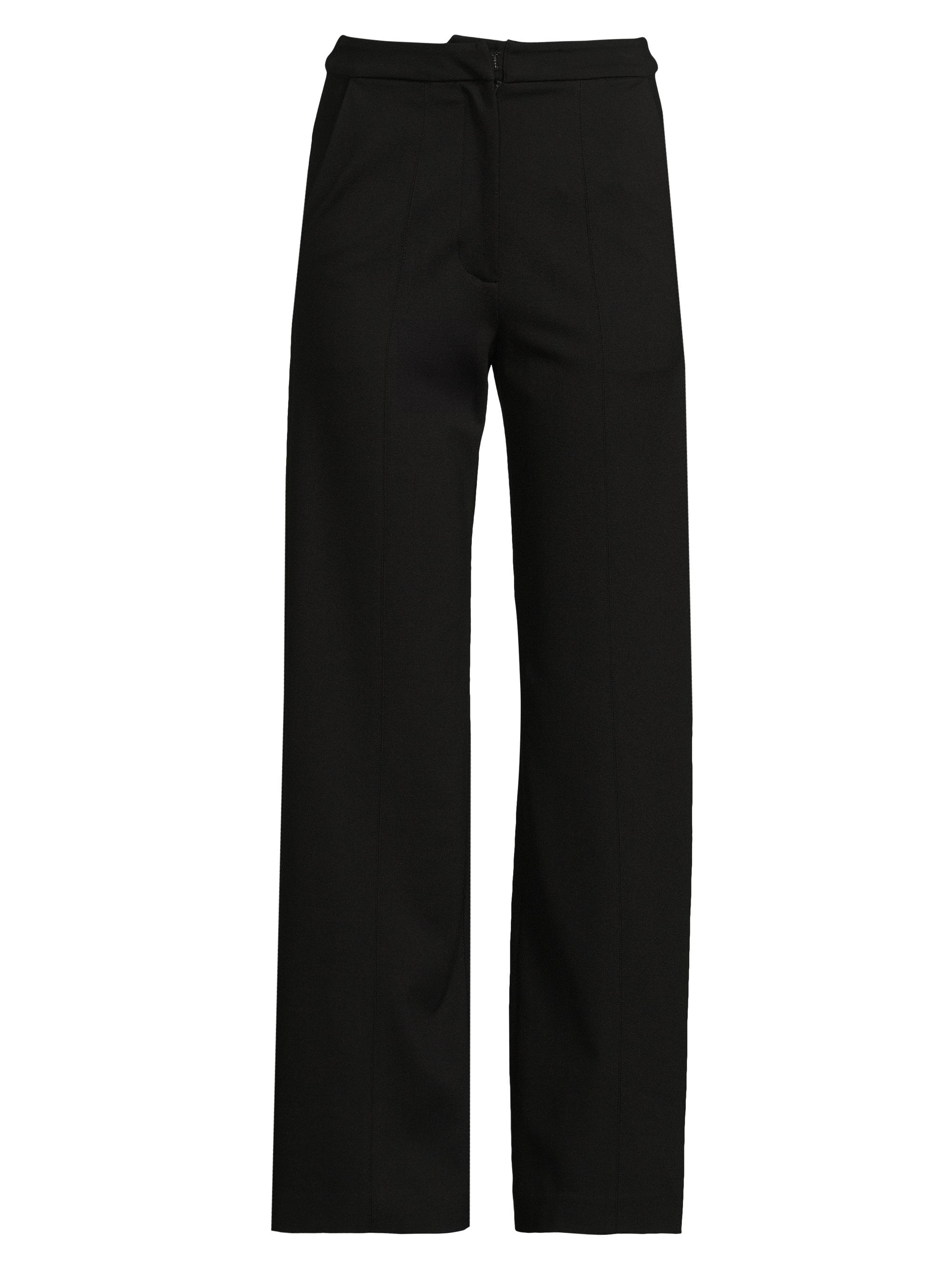 Theory Leather Slim Kick Crop Pants | Saks Fifth Avenue