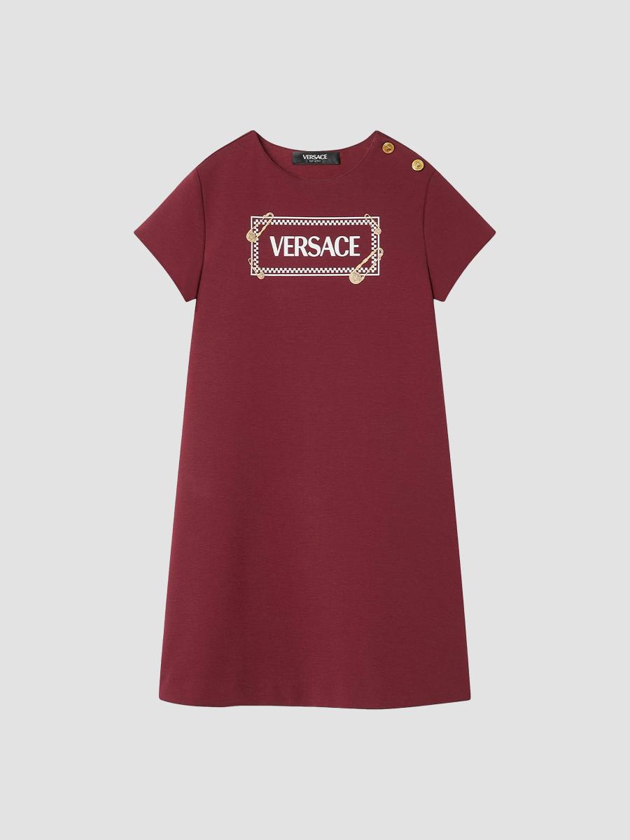 Versace Little Girl's & Girl's 90s Vintage Logo T-Shirt Dress | Saks ...