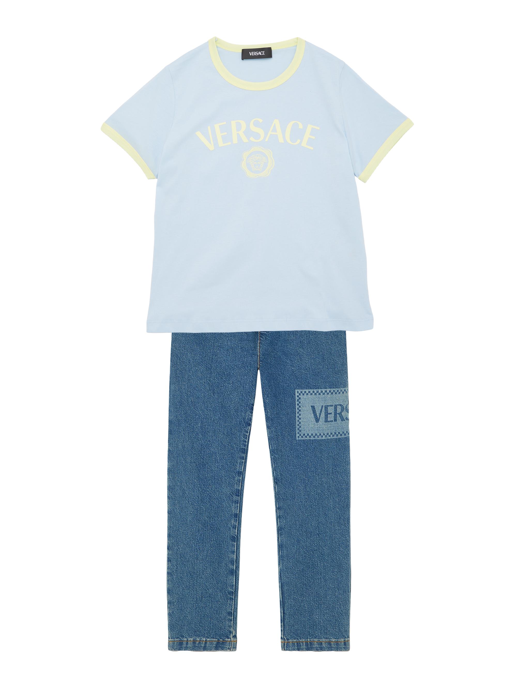 Little Girl's & Girl's Medusa Logo T-Shirt