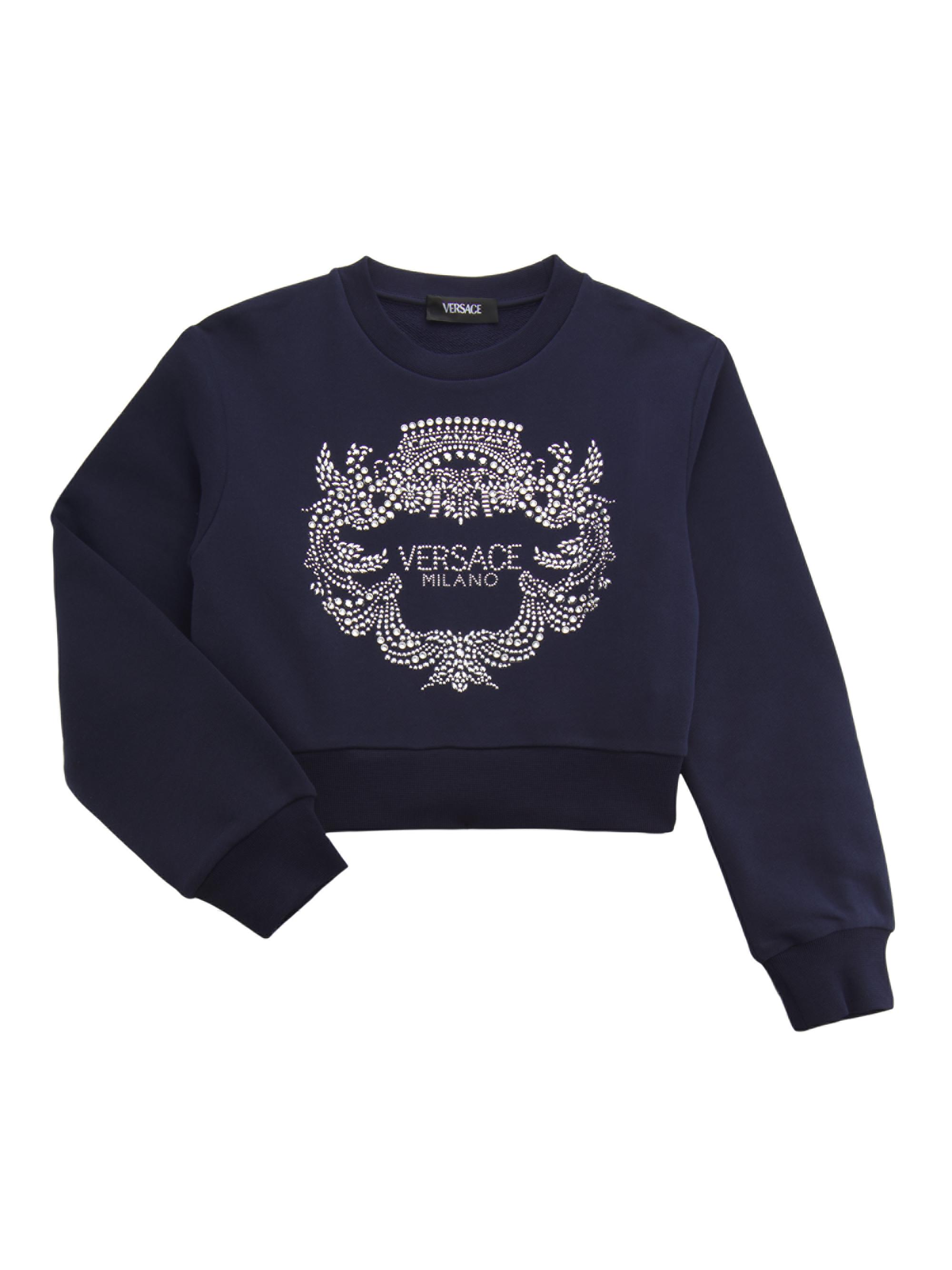 Little Girl's & Girl's Waves Crewneck Sweatshirt