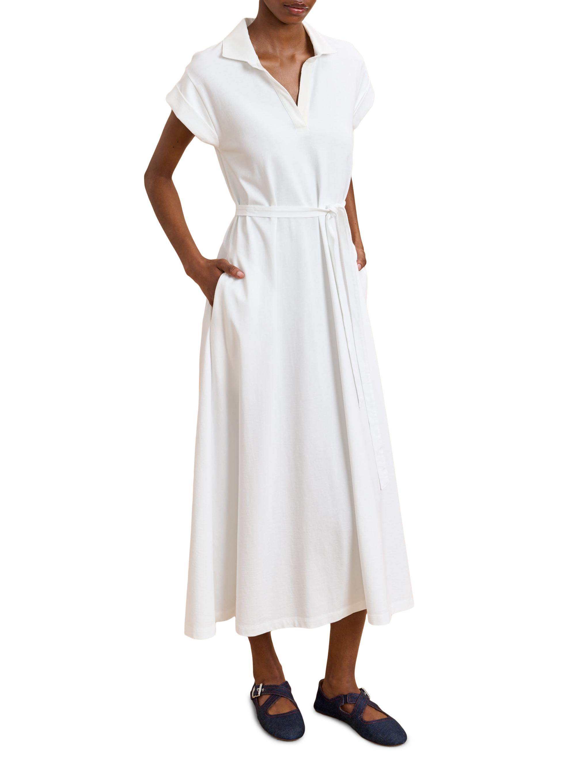 La Ligne Women's Andie Polo Dress - White