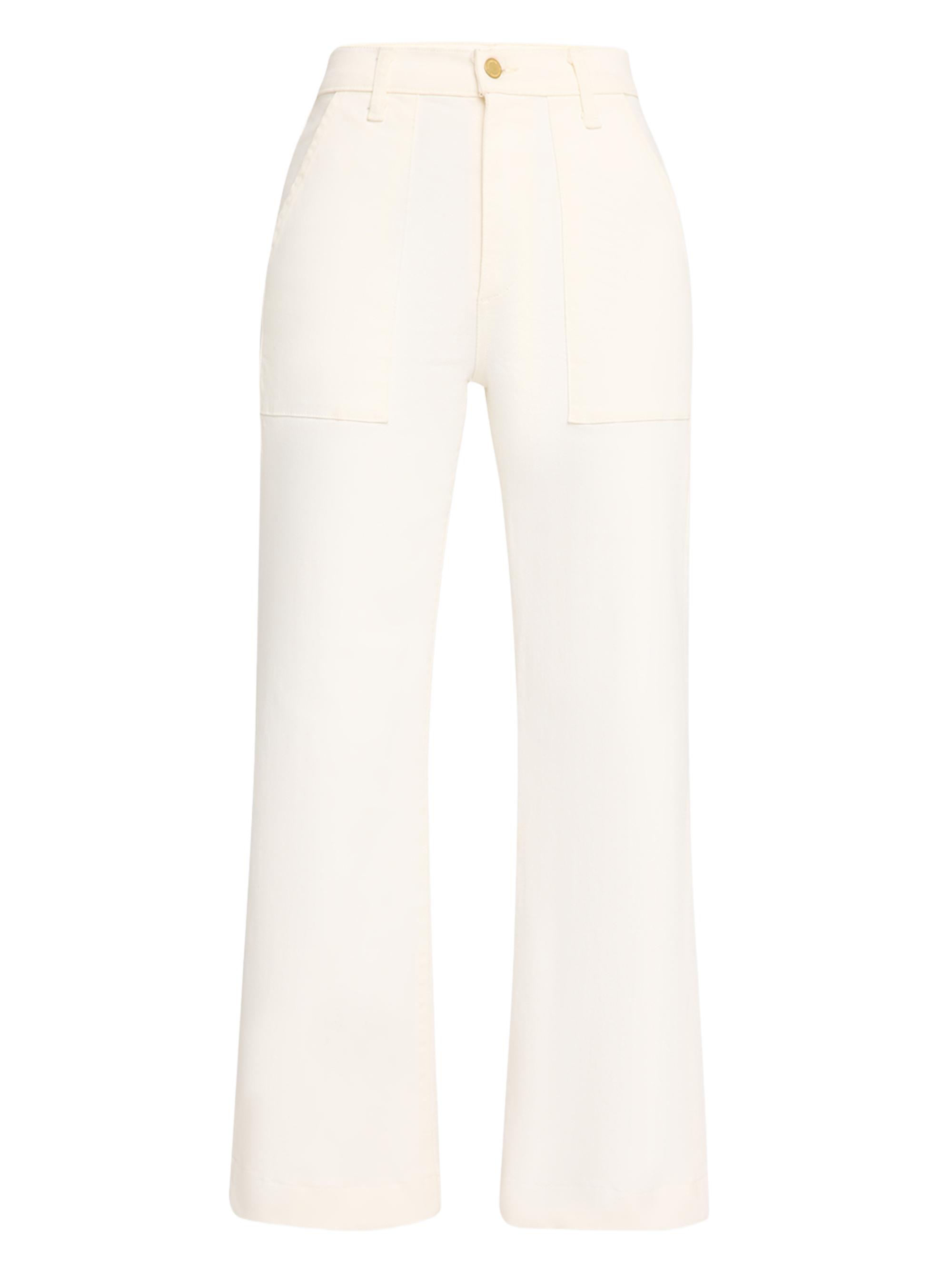 Ramy Brook Women's Clifford Wide-Leg Jeans - White