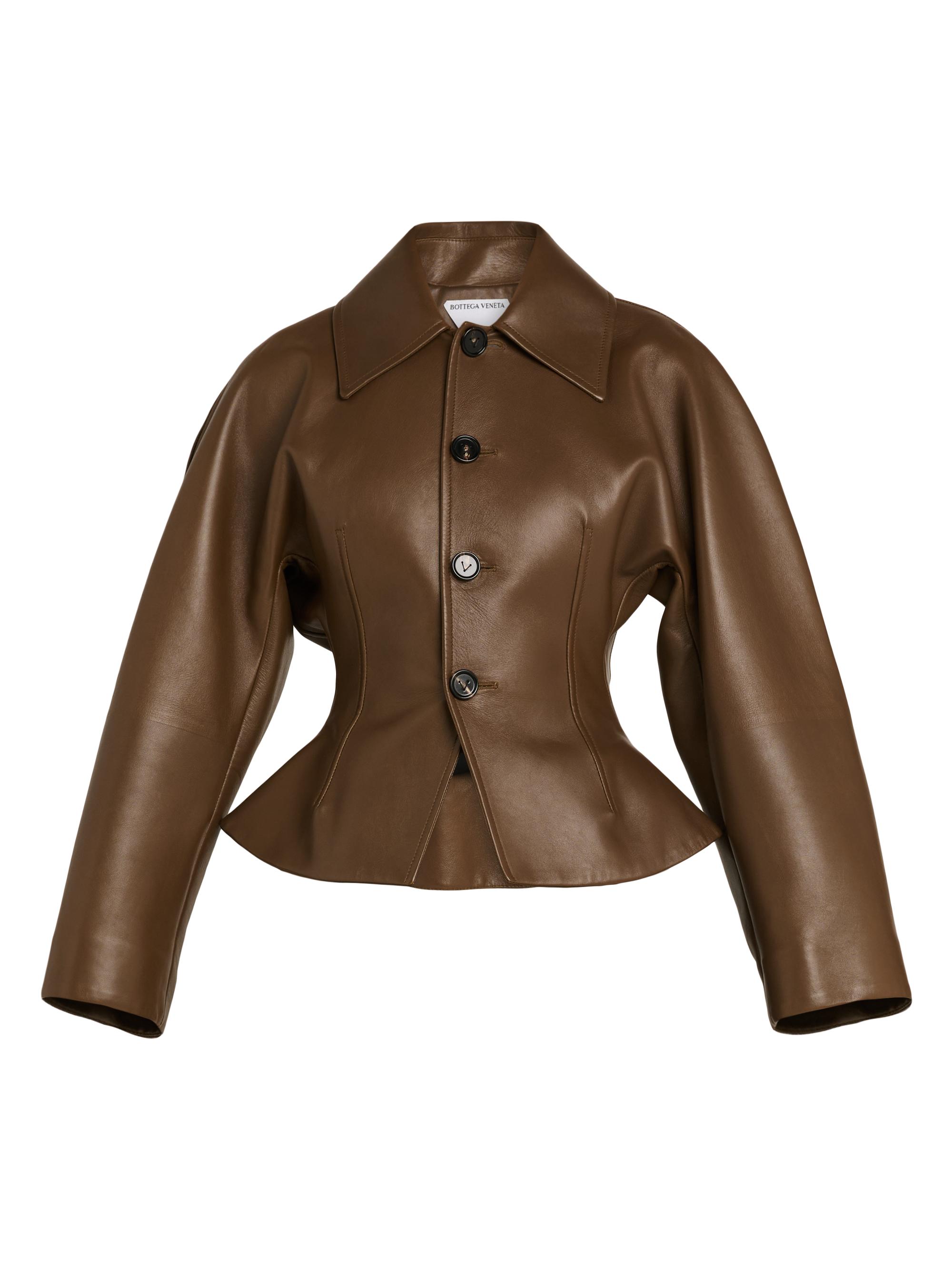 Chloé Leather Crop Jacket | Saks Fifth Avenue