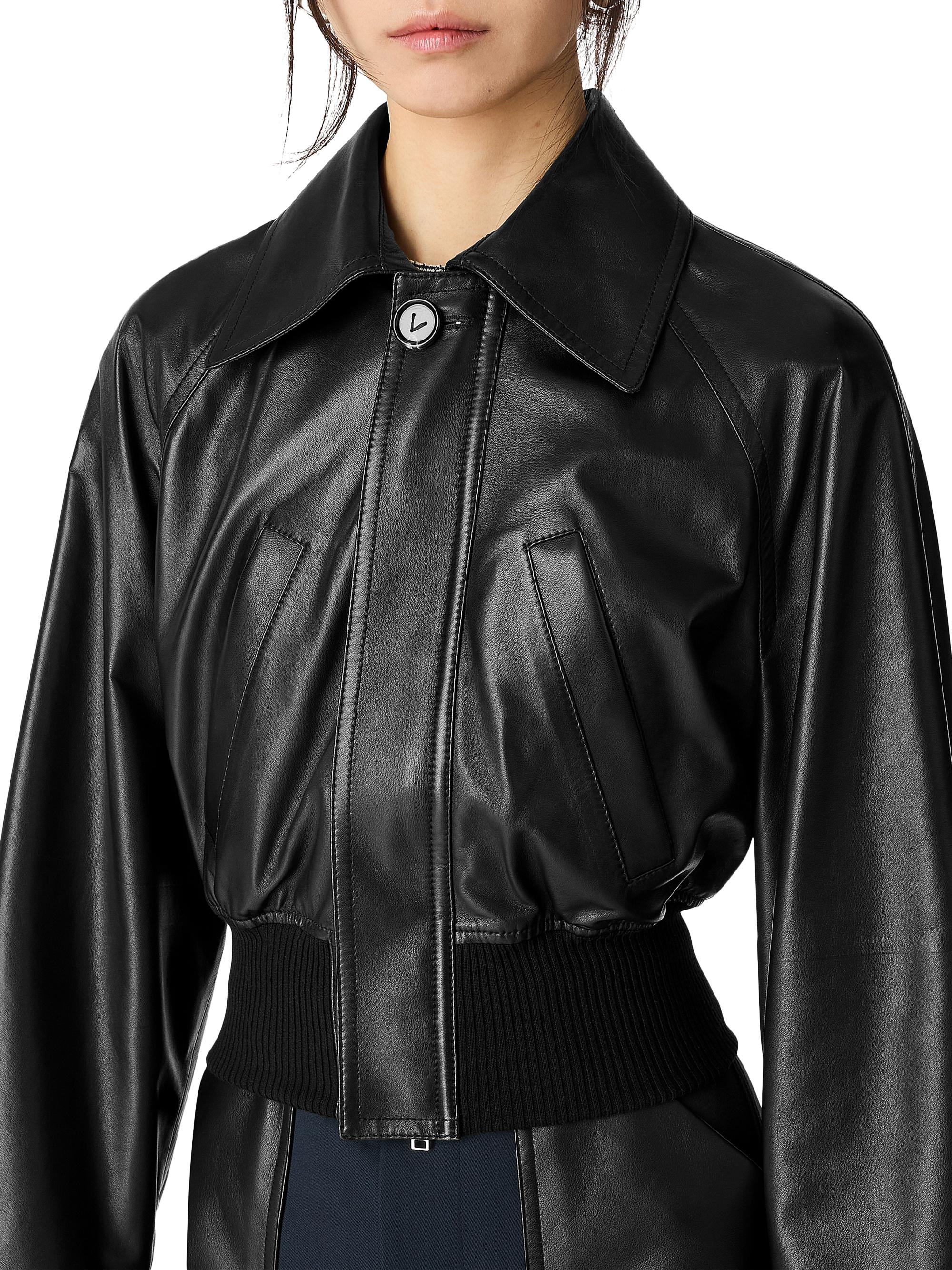 Bottega Veneta Leather Blouson Jacket | Saks Fifth Avenue