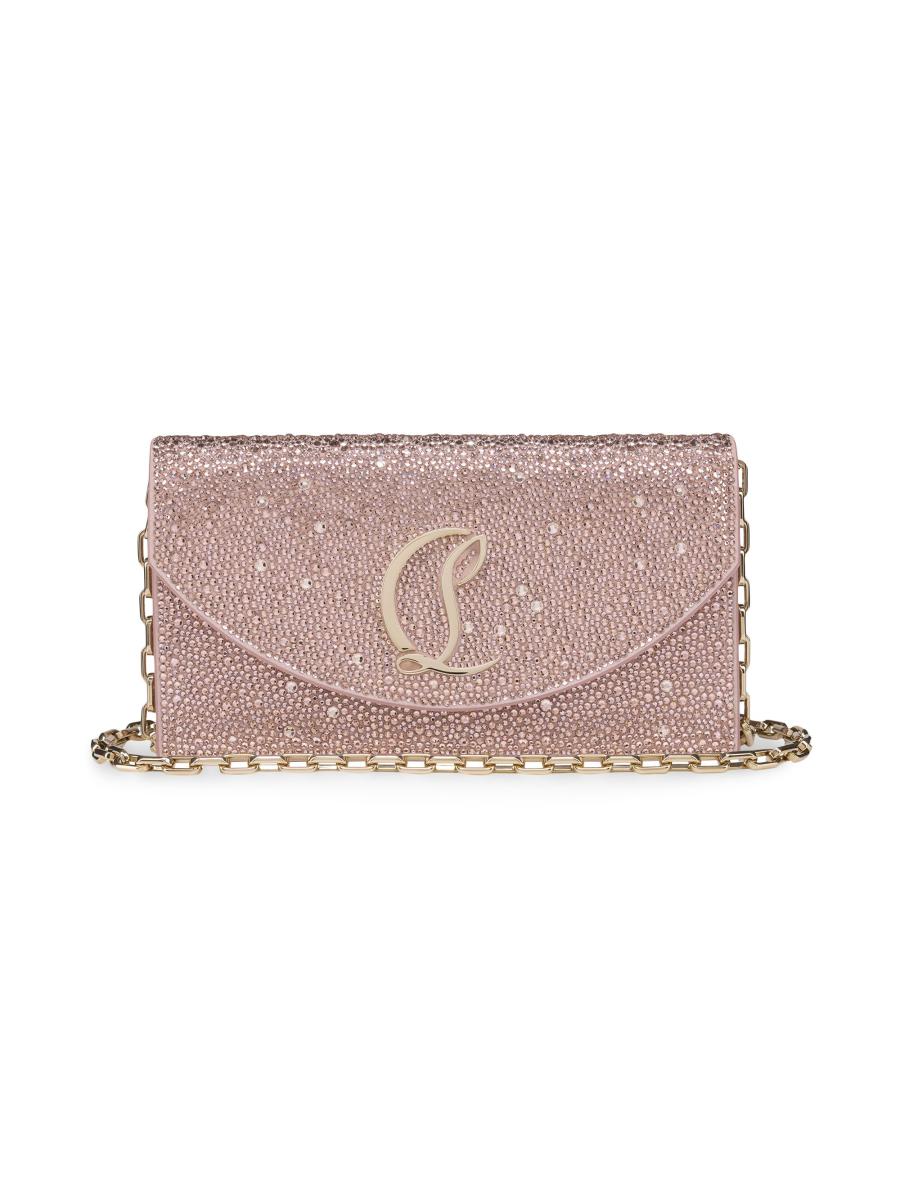 【Christian Louboutin】 Loubi54 printed leather clutch Loubi54 - Clutch - 