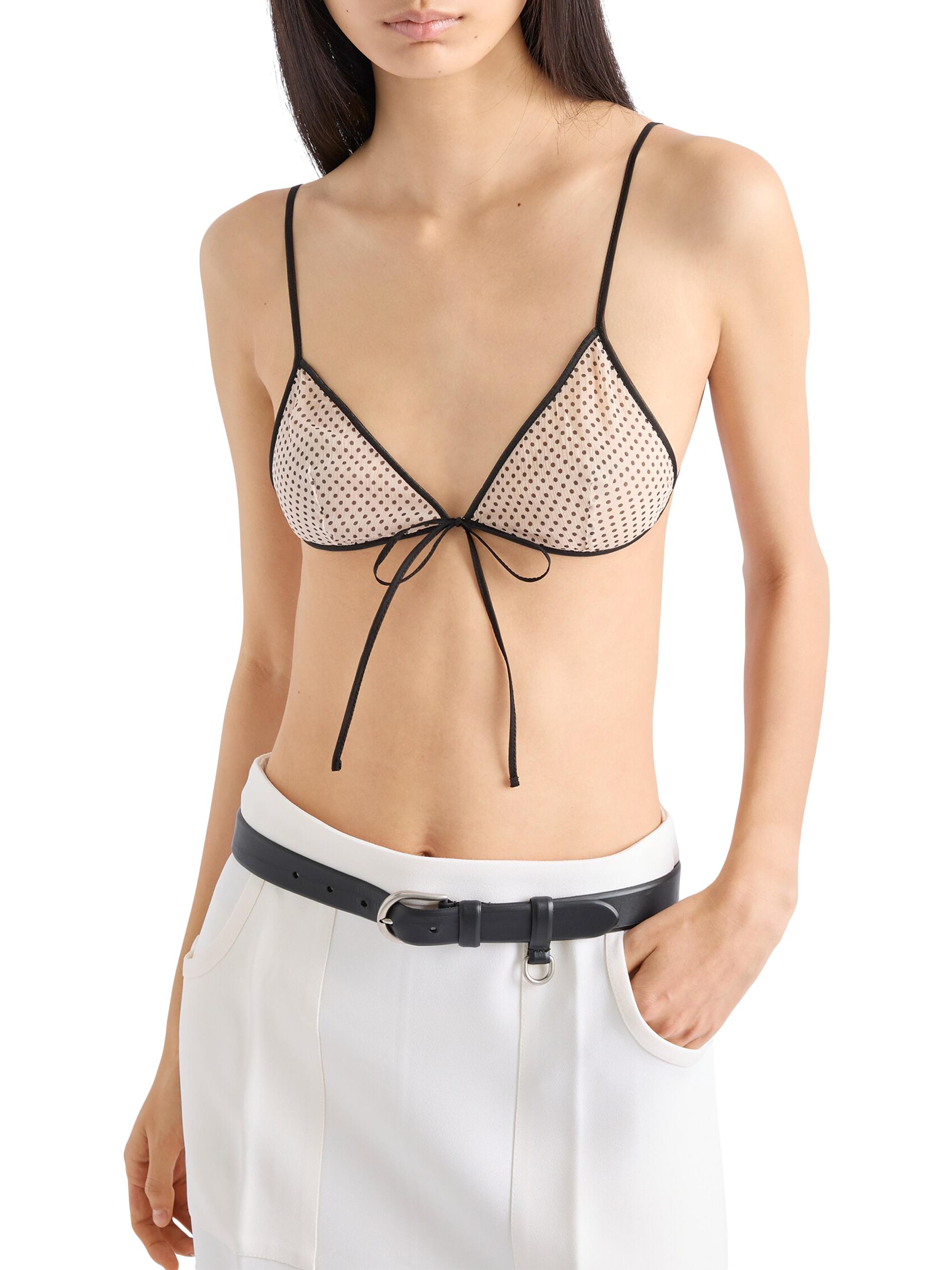 トップス kishidamiki chain bra (DOT WHITE) トップス kishidamiki