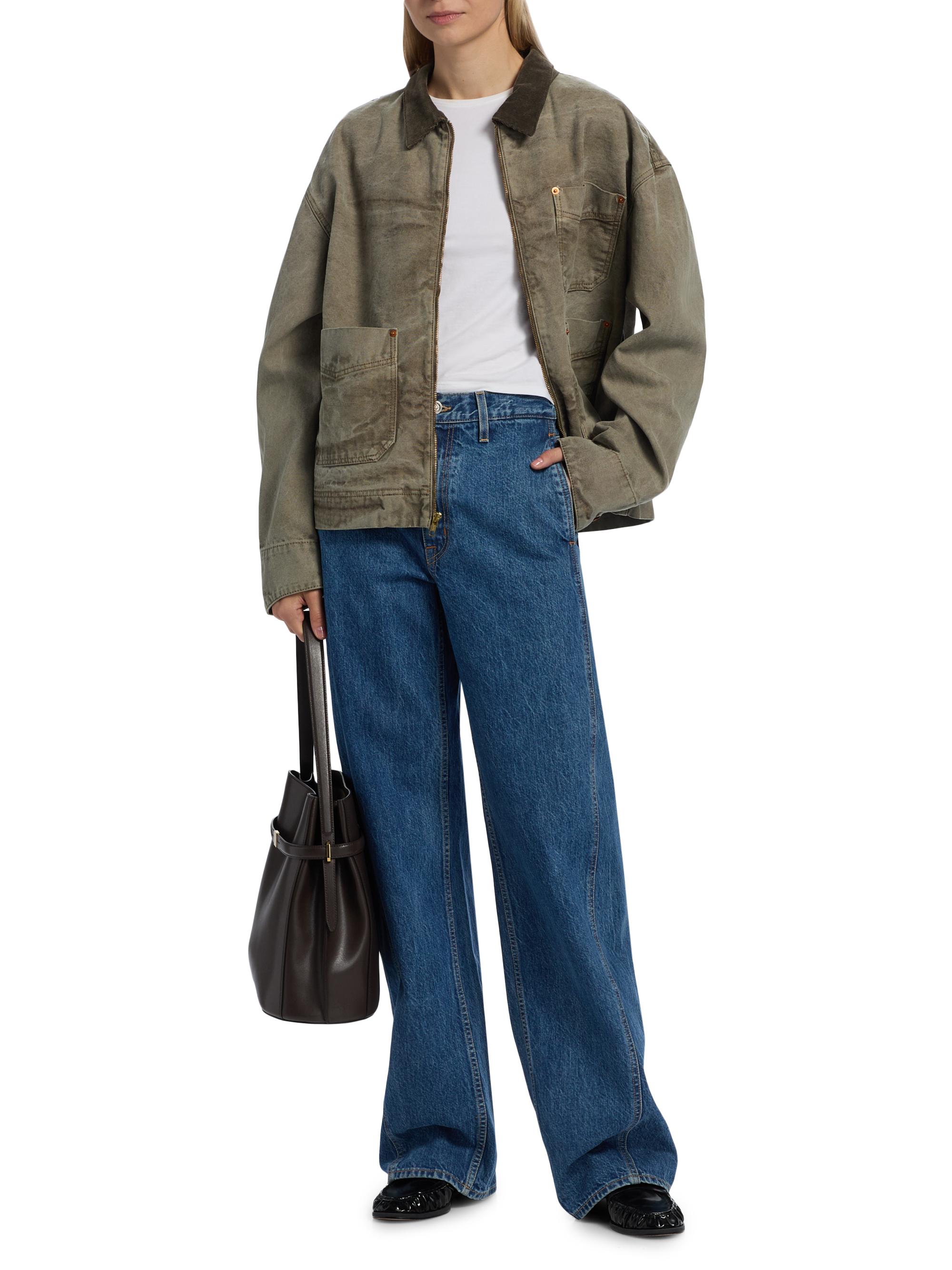 SLVRLAKE Casey Square Worker Jacket | Saks Fifth Avenue