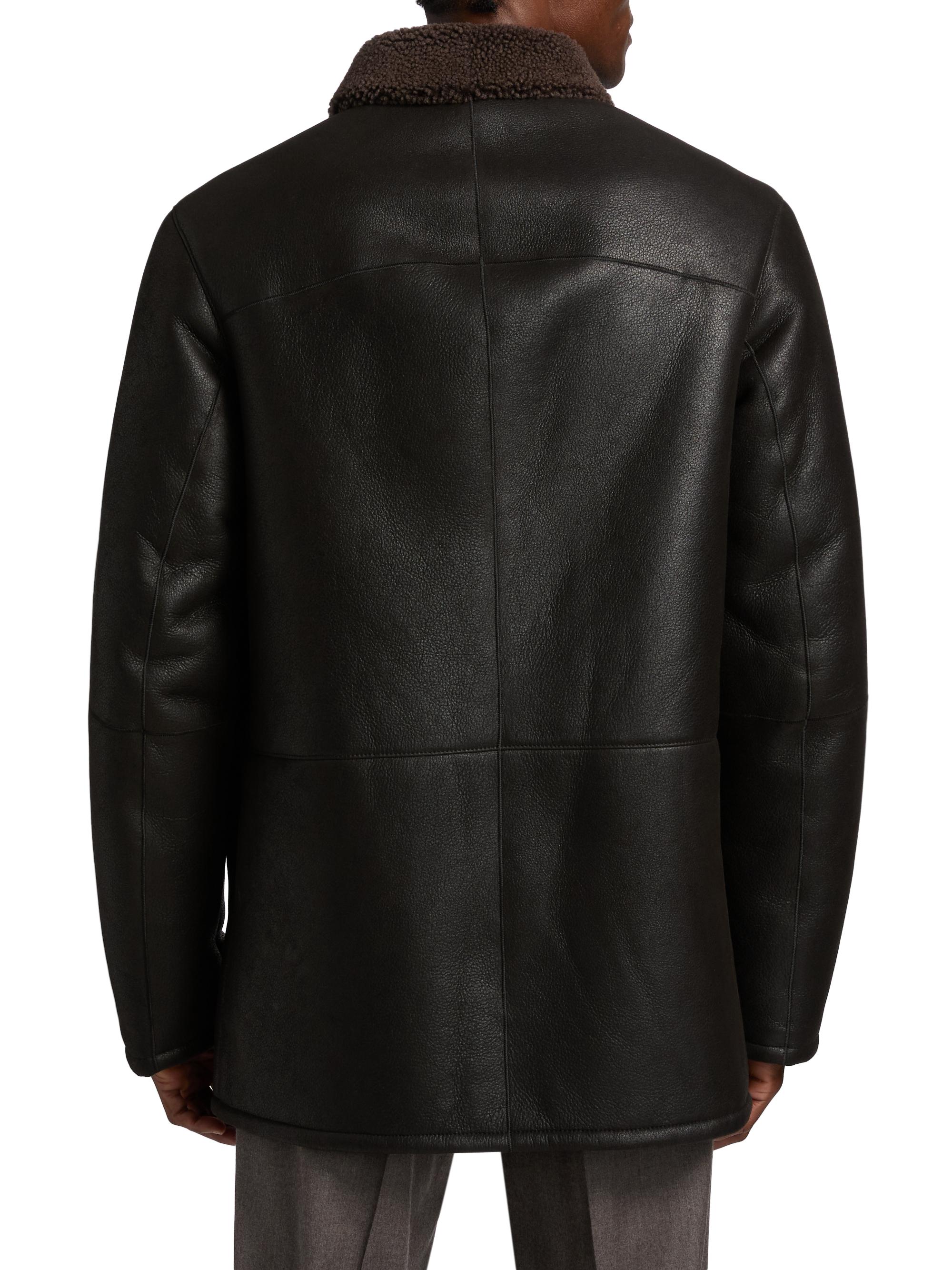 Saks Fifth Avenue COLLECTION Shearling Car Coat | Saks Fifth Avenue
