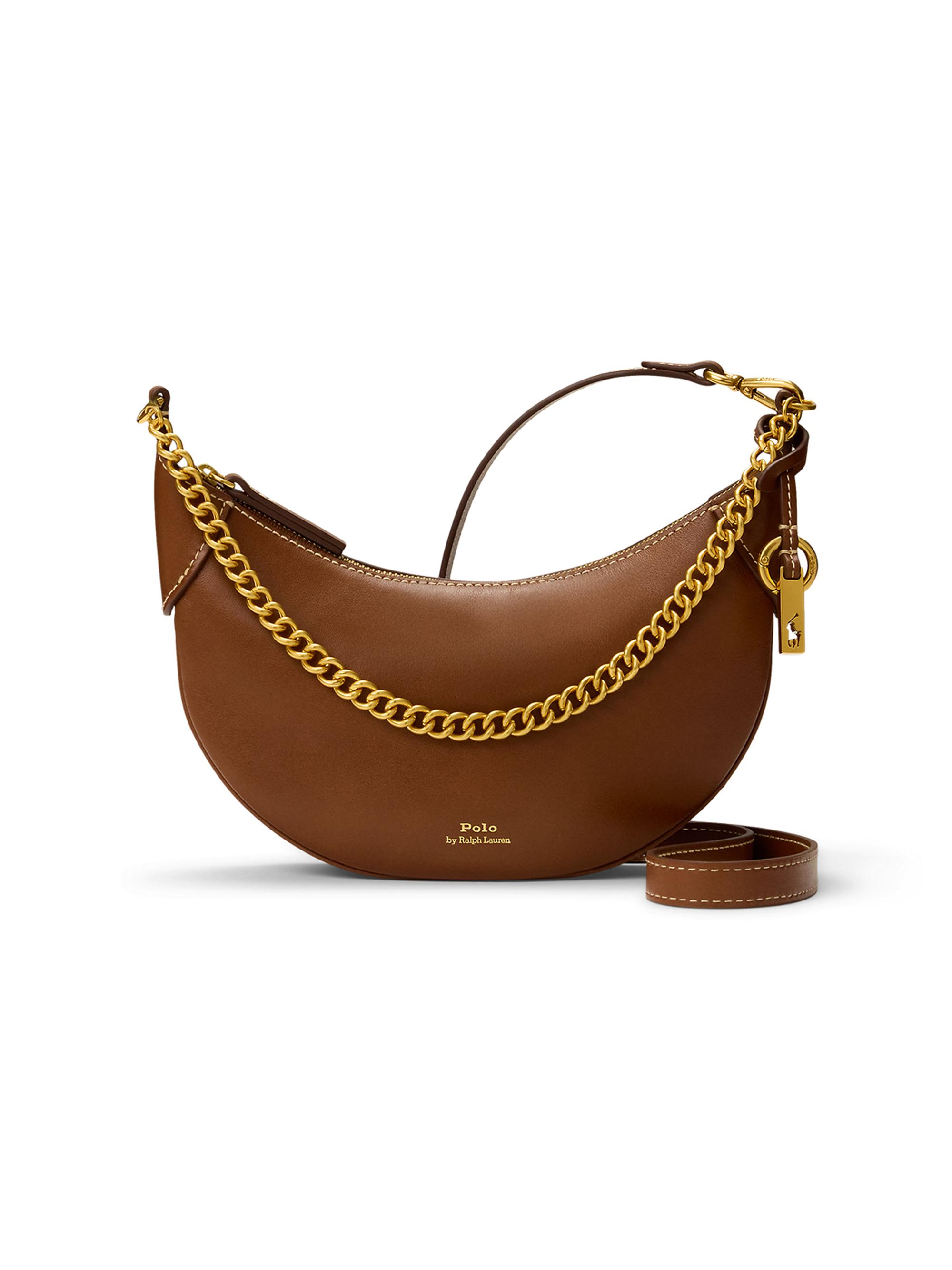 Polo Ralph Lauren Women's Chain Mini Polo ID Bag - Cuoio