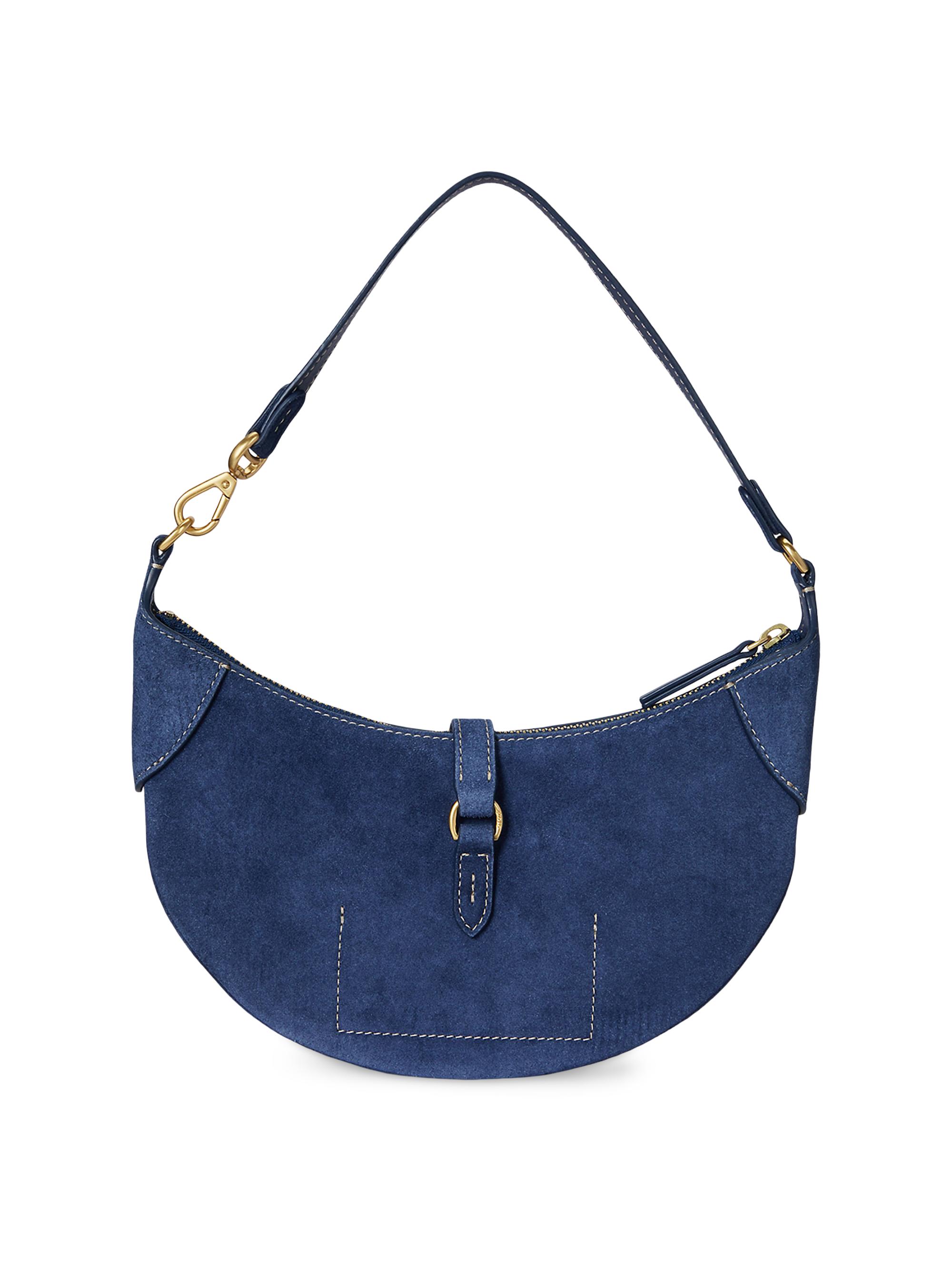 ルミニョン Lumignon suède bijou op ブルー Sサイズ Polo Ralph Lauren Polo ID Suede Mini Shoulder Bag | Saks Fifth Avenue