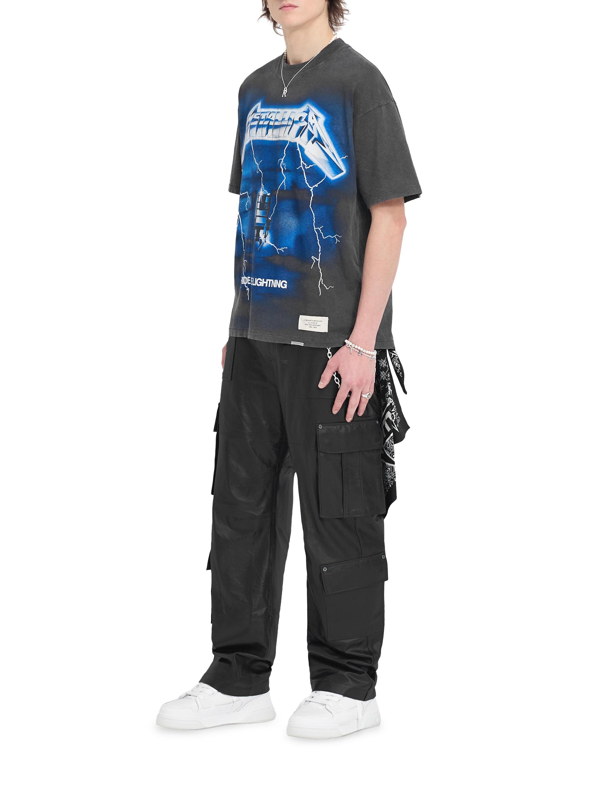 Represent Men's Metallica Ride the Lightning T-Shirt - Vintage Grey