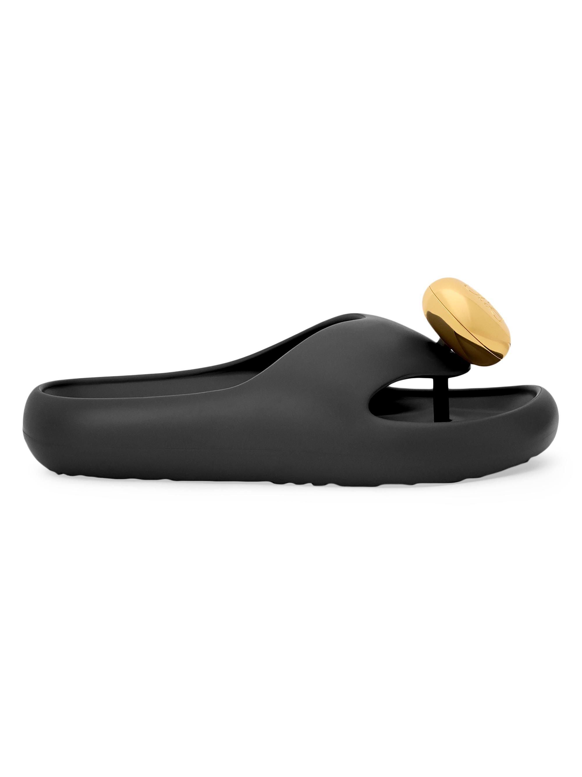LOEWE LOEWE x Paula's Ibiza Foam Pebble Toe Post Sandals | Saks