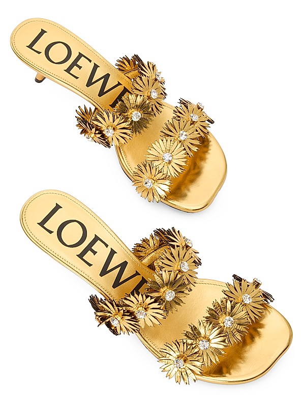 Shop LOEWE LOEWE x Paula's Ibiza Petal Flower 45MM Leather Shop LOEWE LOEWE x Paula's Ibiza Petal Flower 45MM Leather