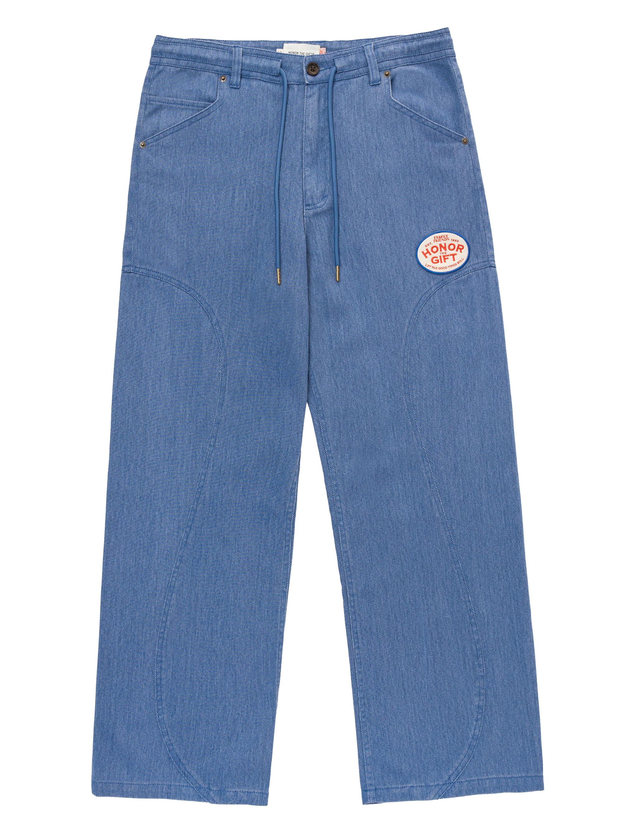 Honor The Gift Men's Inner City Block Party Twill Party Pants - Blue