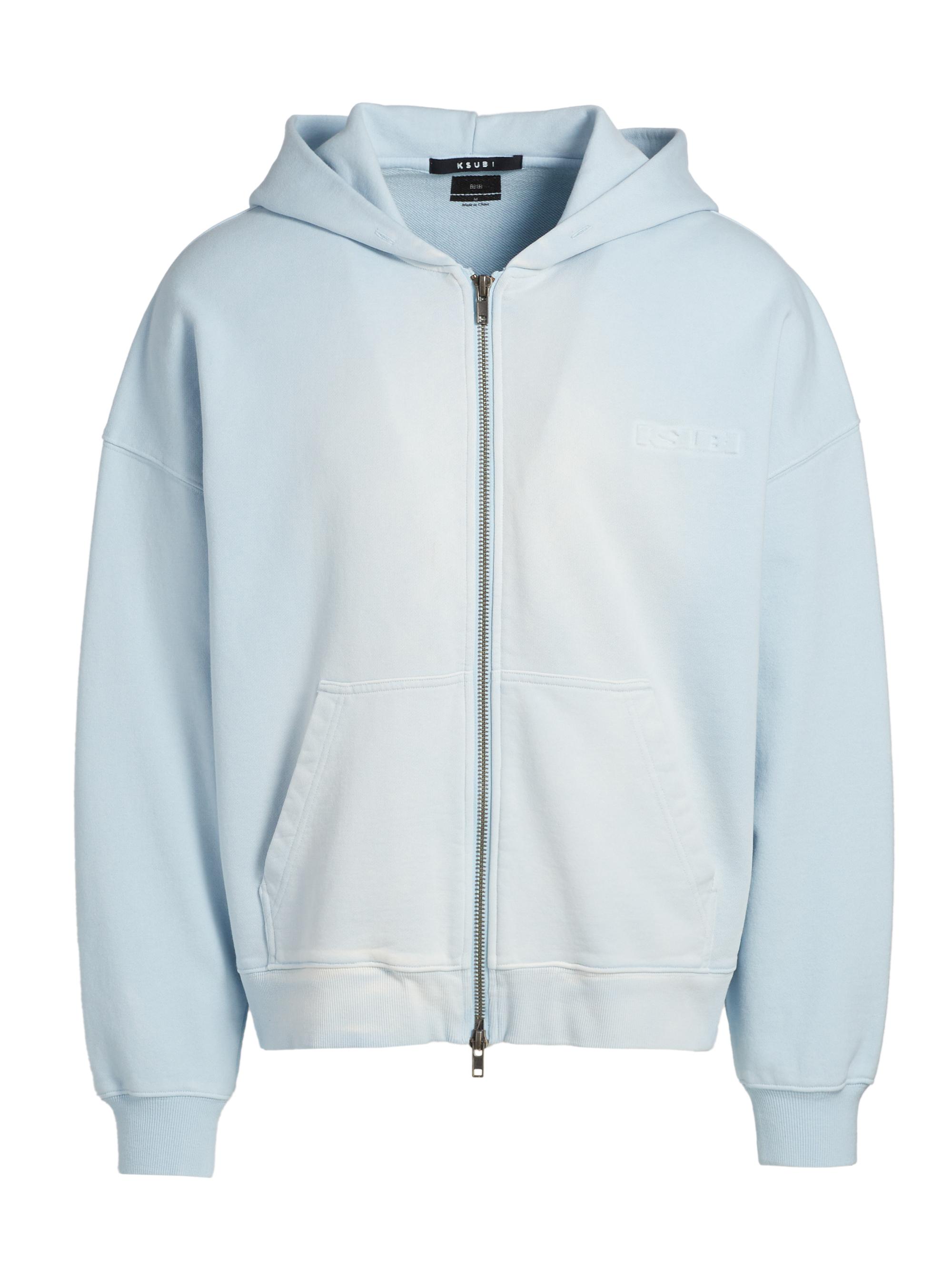 Ksubi Men's Intruder Ekcess Zip-Thru Hoodie - Blue