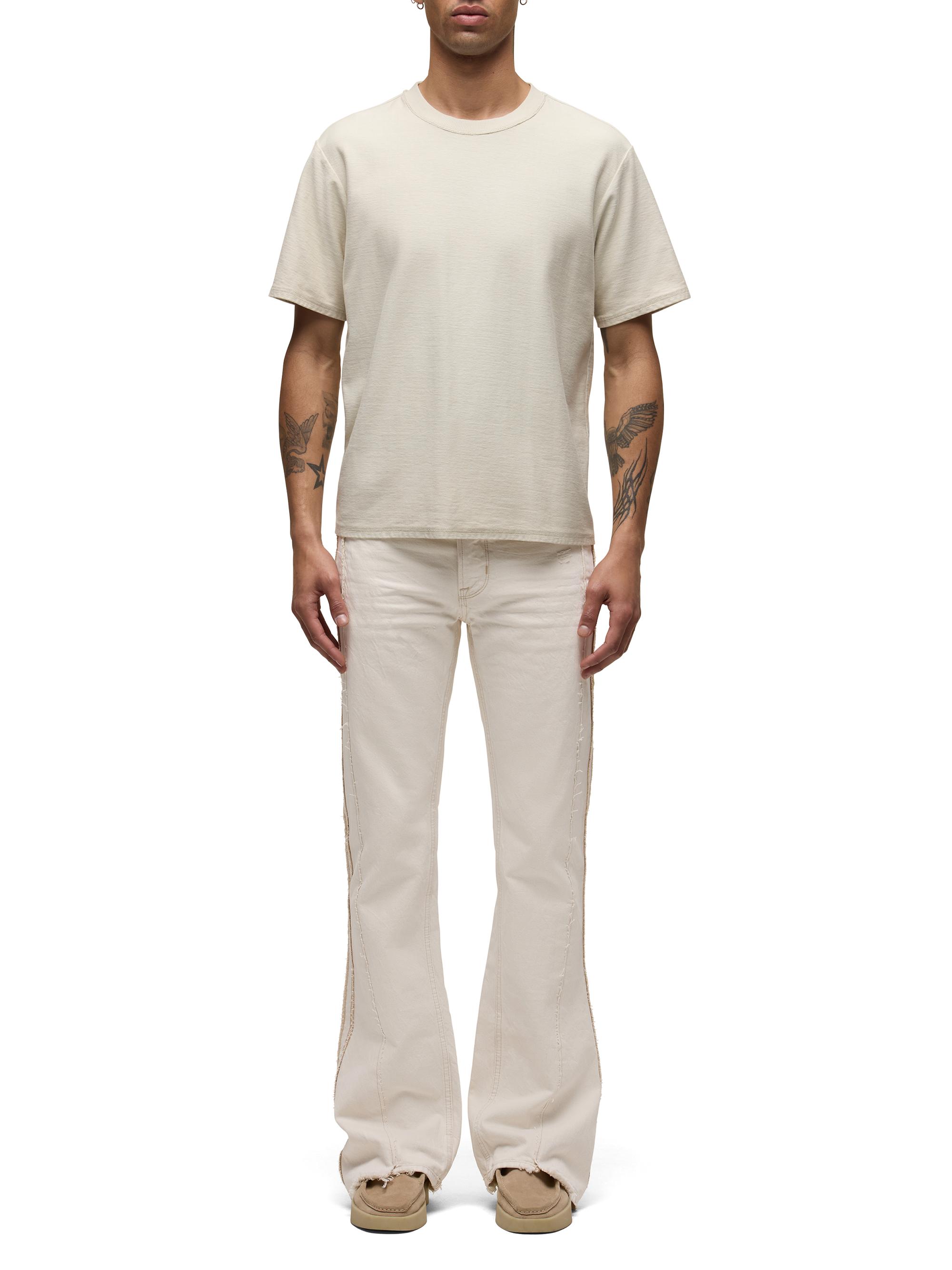 Hudson Jeans Men's Walker Reconstructed Kickflare Jeans - Natural