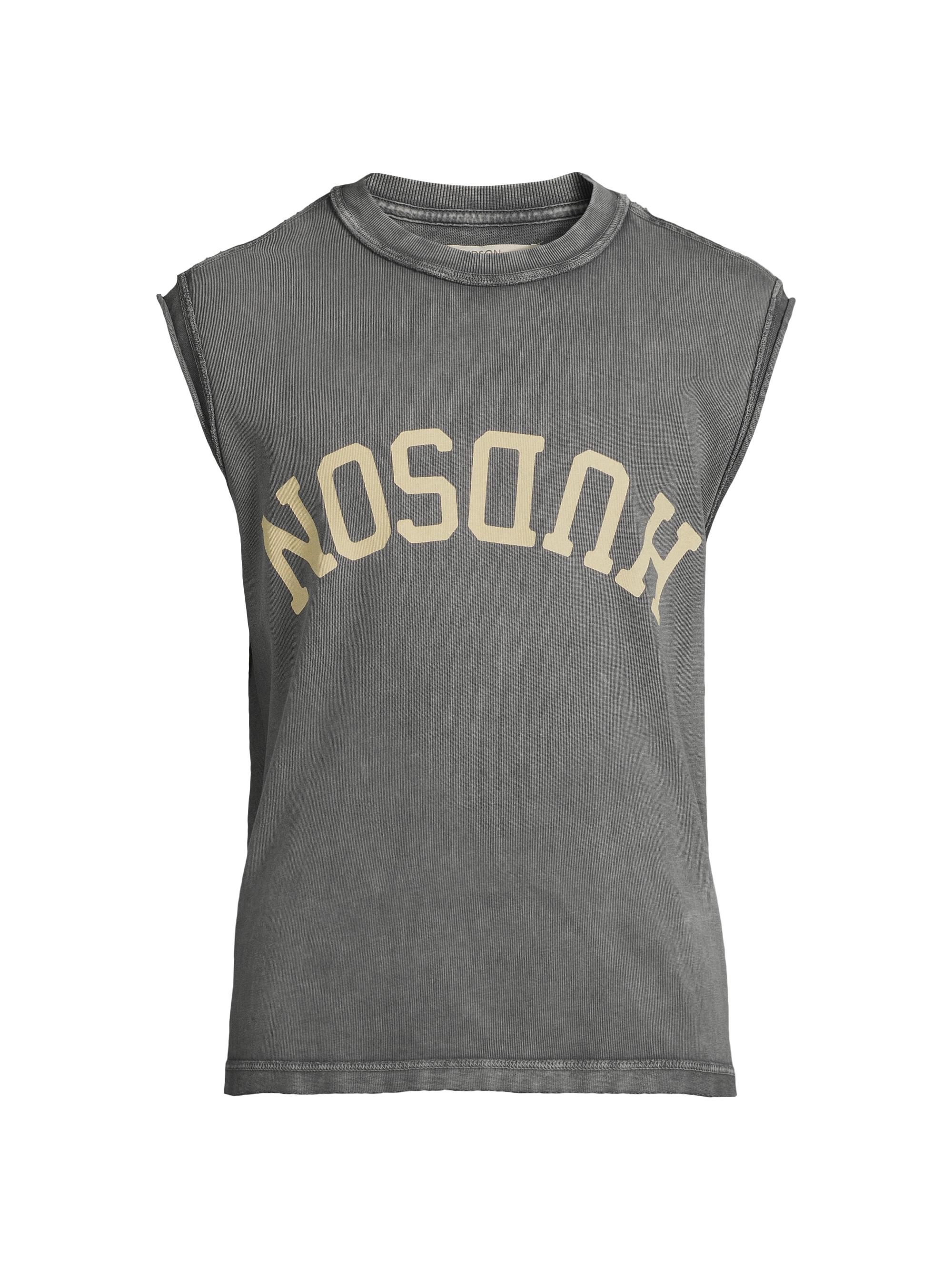 Hudson Jeans Men's Leo Cut-Off Tank - Storm