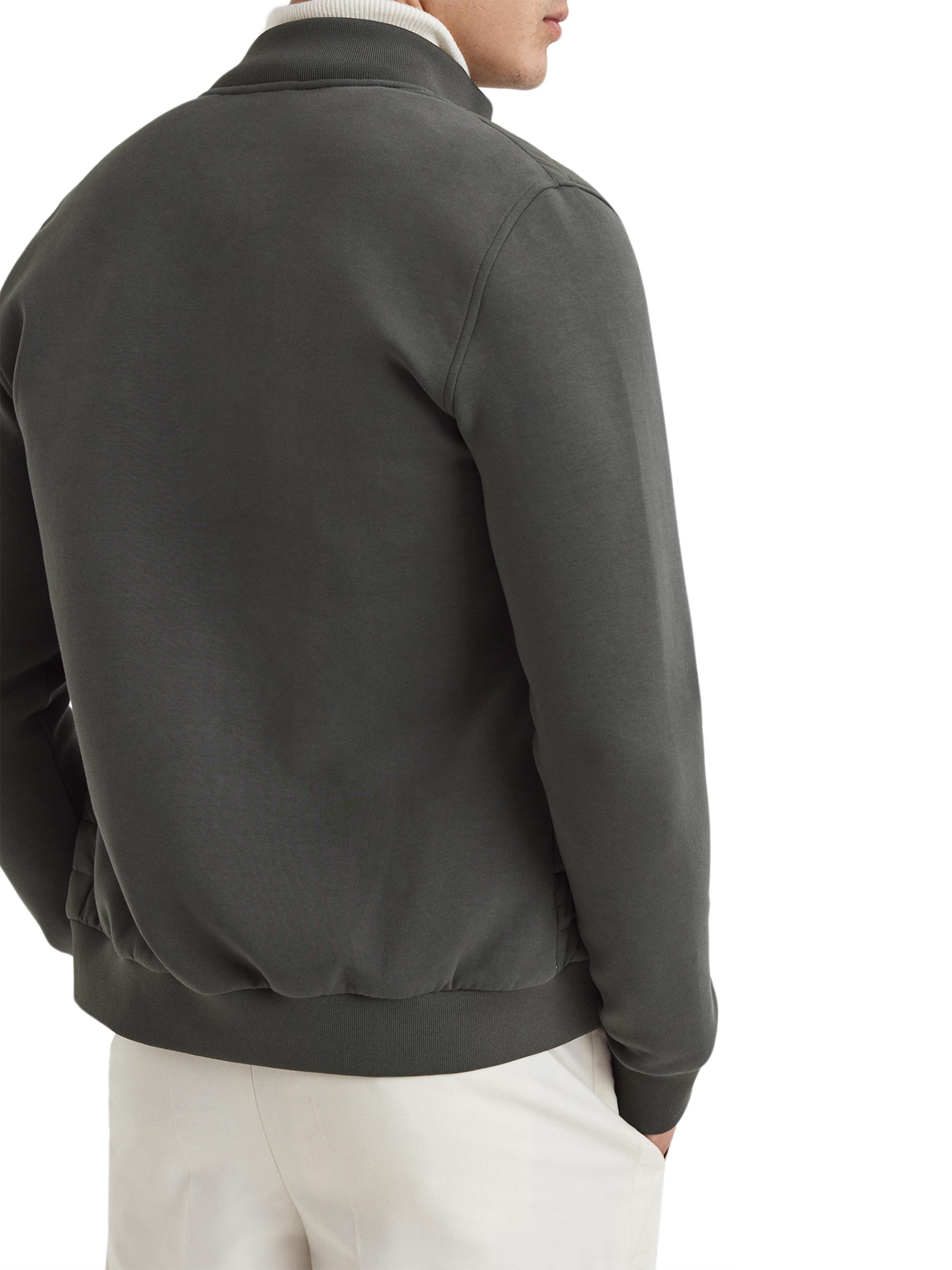 Reiss Freddie Mixed-Media Quilted Jacket | Saks Fifth Avenue