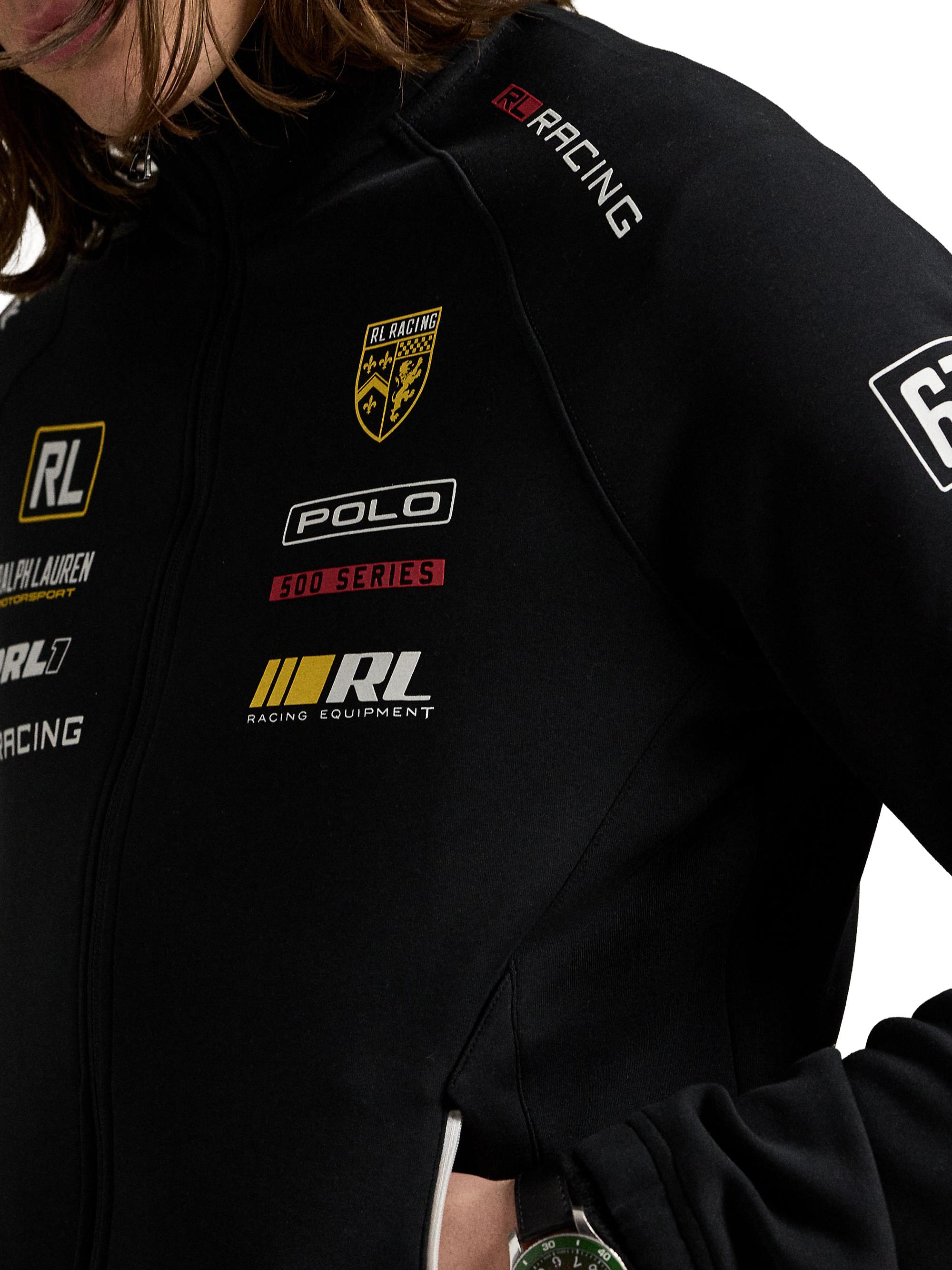 Polo Ralph Lauren Stretch Double-Knit Graphic Track Jacket