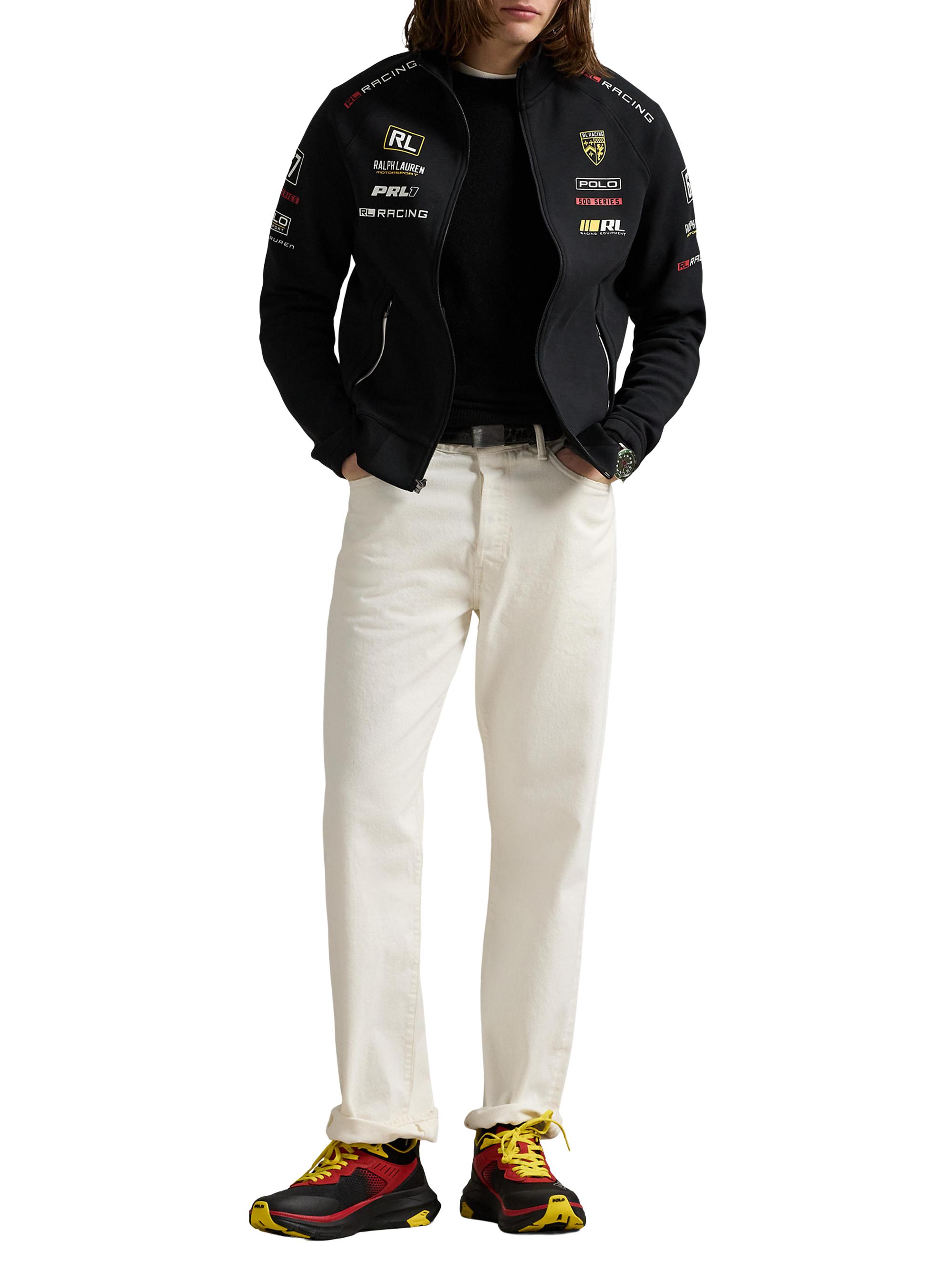 Polo by Ralph Lauren ブラックジャケット S Polo by Ralph Laurenラルフローレン ブラックレザージャケット