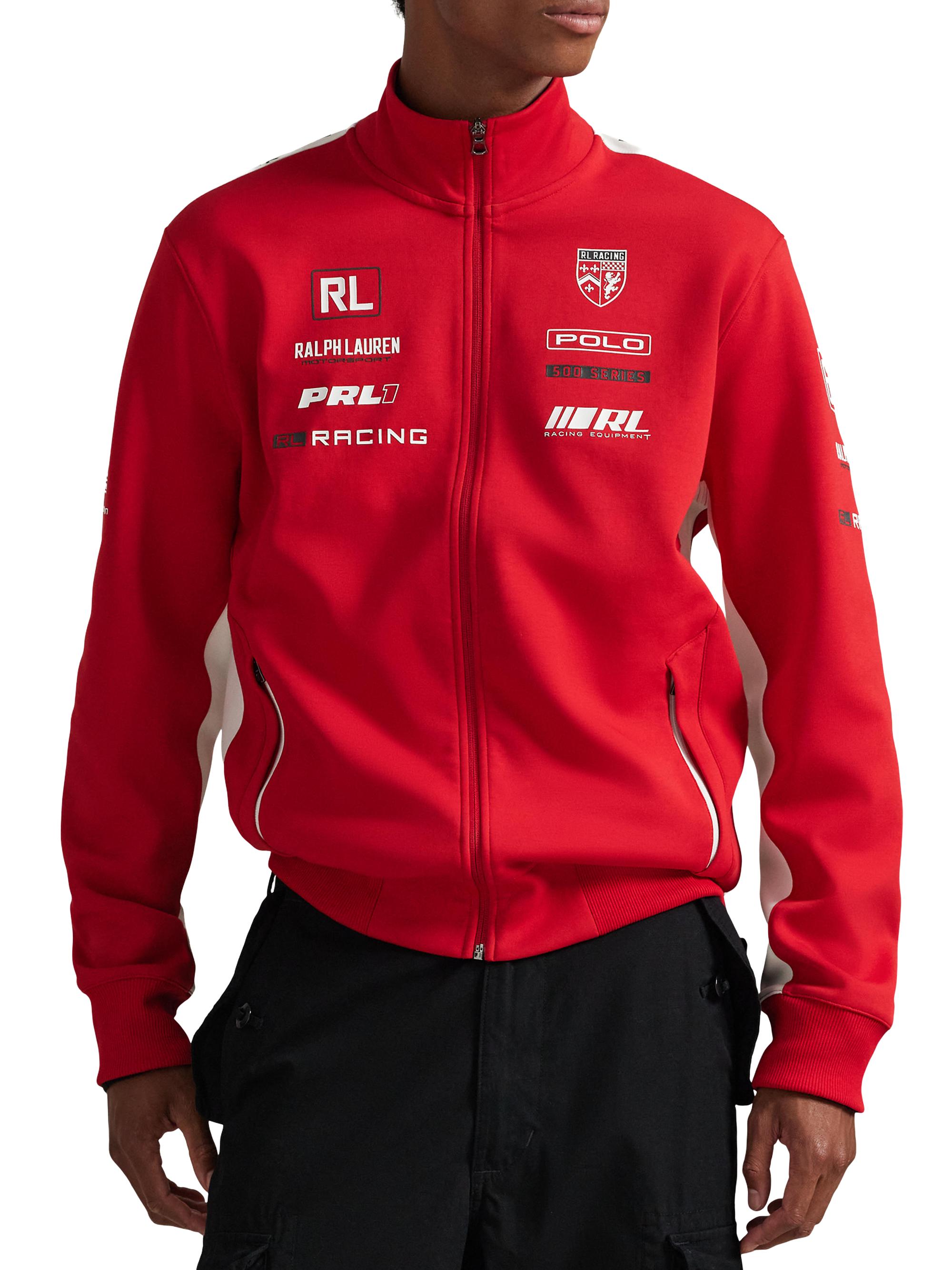 Polo Ralph Lauren Stretch Double-Knit Graphic Track Jacket | Saks