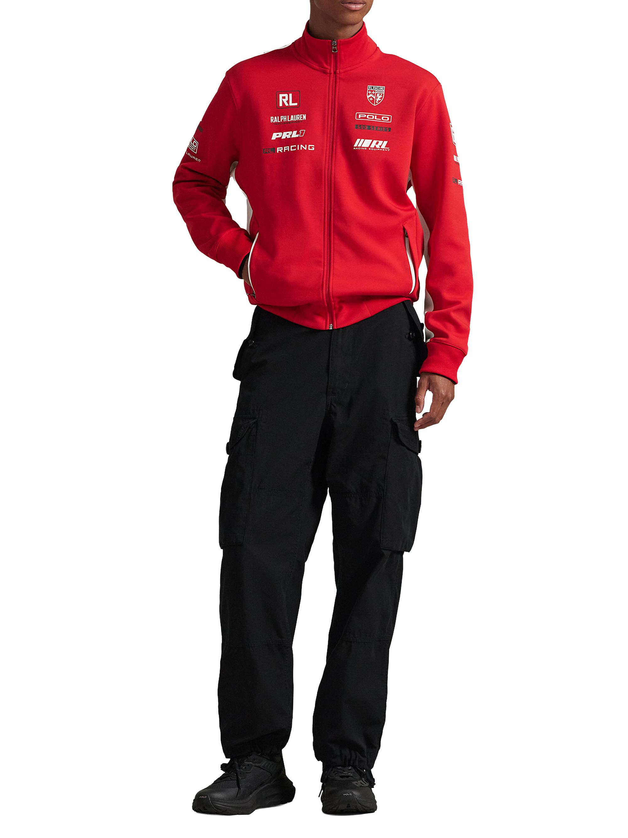 Polo Ralph Lauren Stretch Double-Knit Graphic Track Jacket | Saks