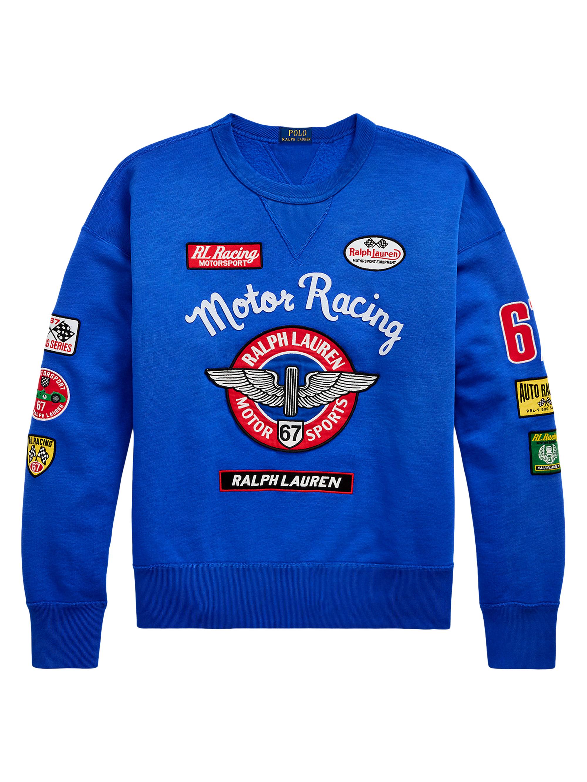 Polo Ralph Lauren Vintage-Fit Fleece Graphic Sweatshirt | Saks