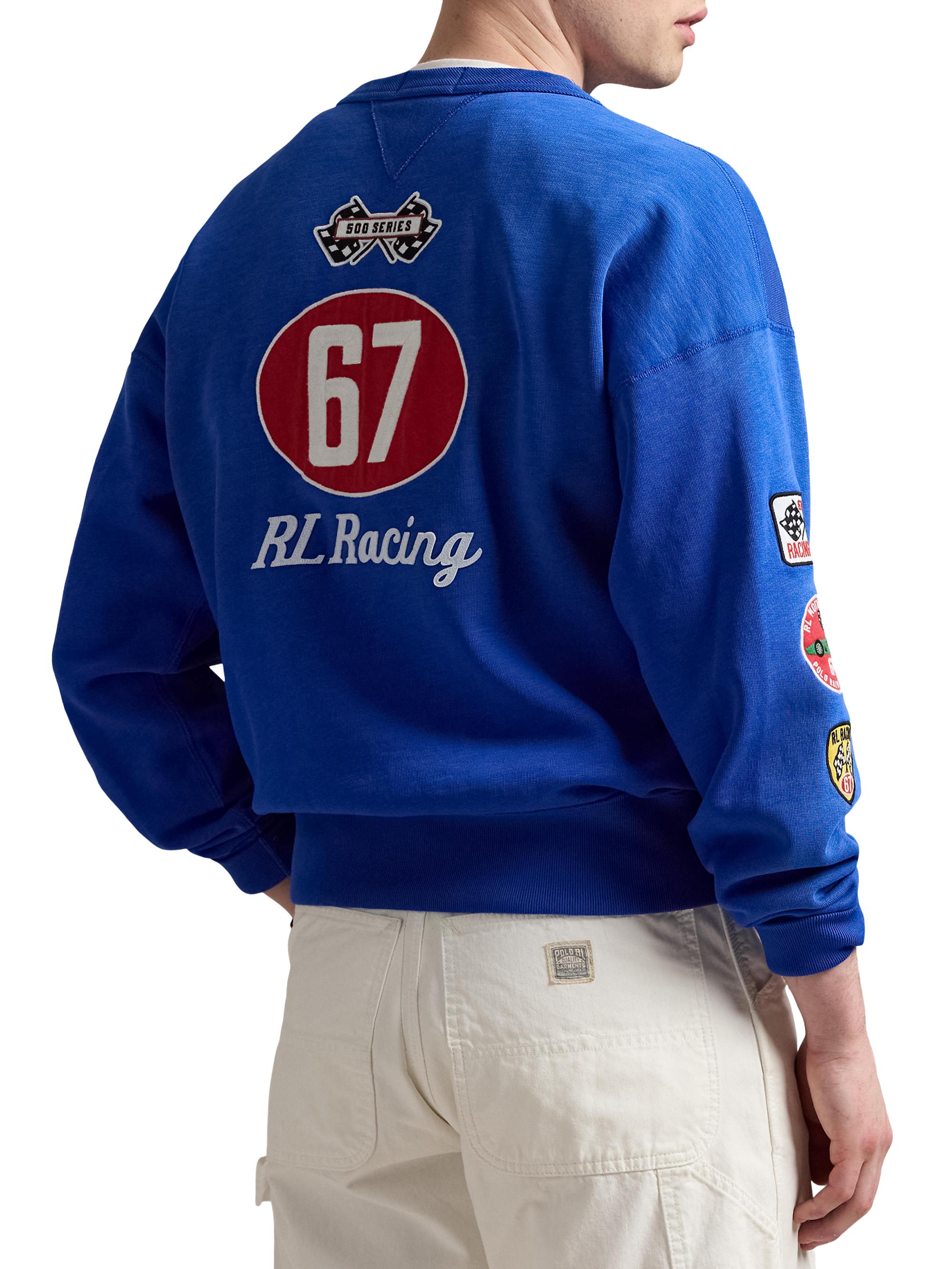 Polo Ralph Lauren Vintage-Fit Fleece Graphic Sweatshirt | Saks