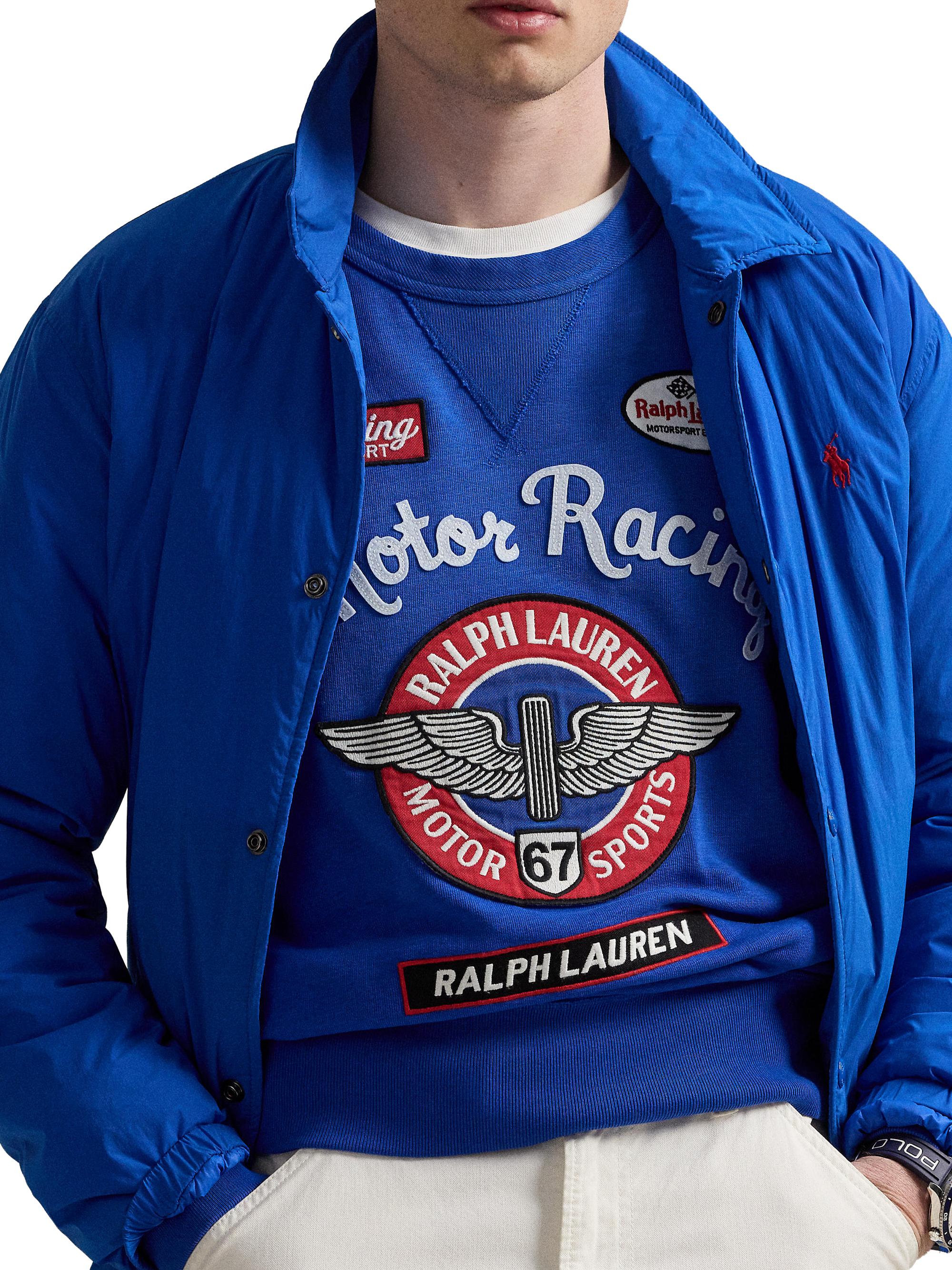 Polo Ralph Lauren Vintage-Fit Fleece Graphic Sweatshirt