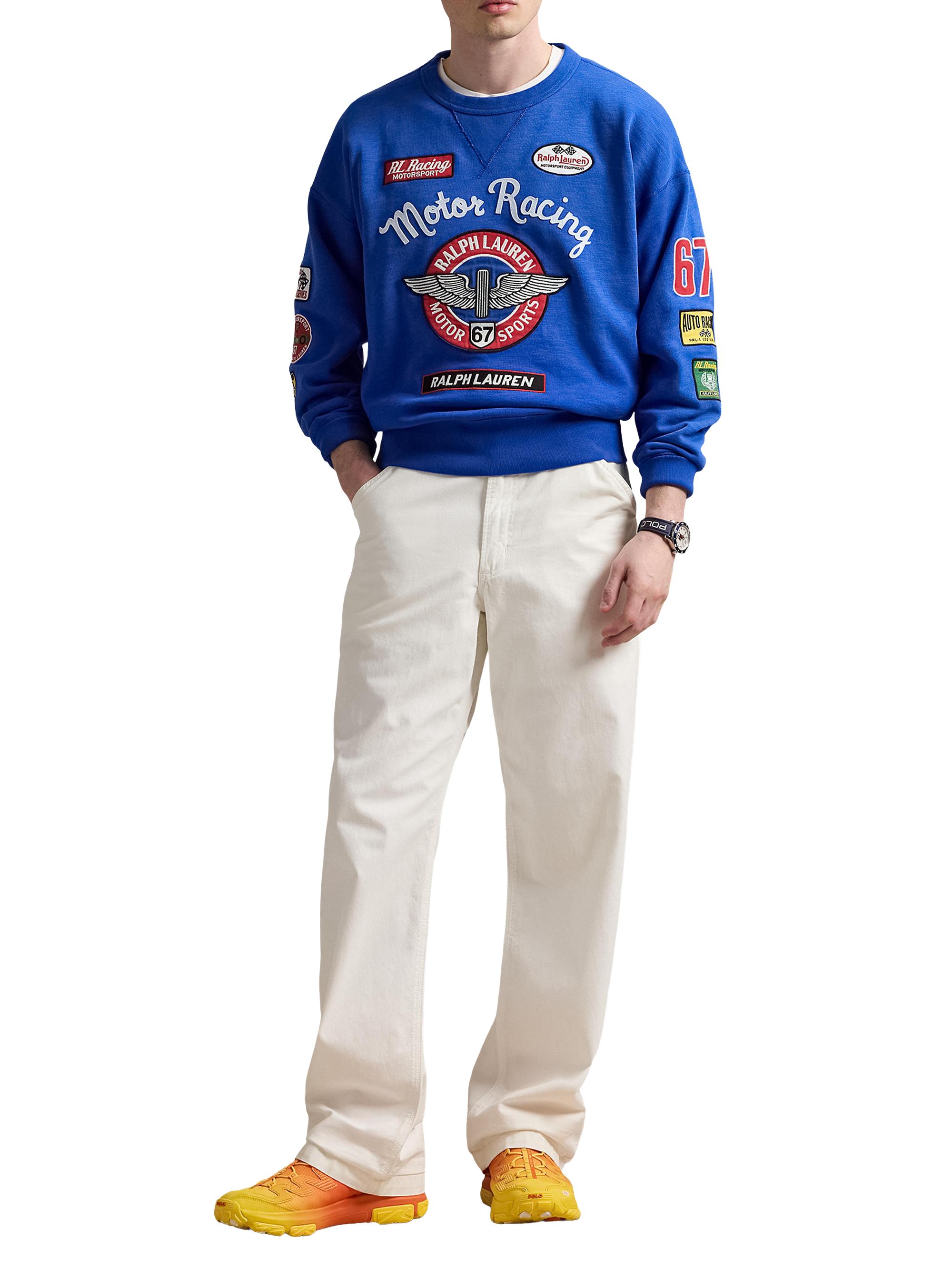 Polo Ralph Lauren Vintage-Fit Fleece Graphic Sweatshirt | Saks