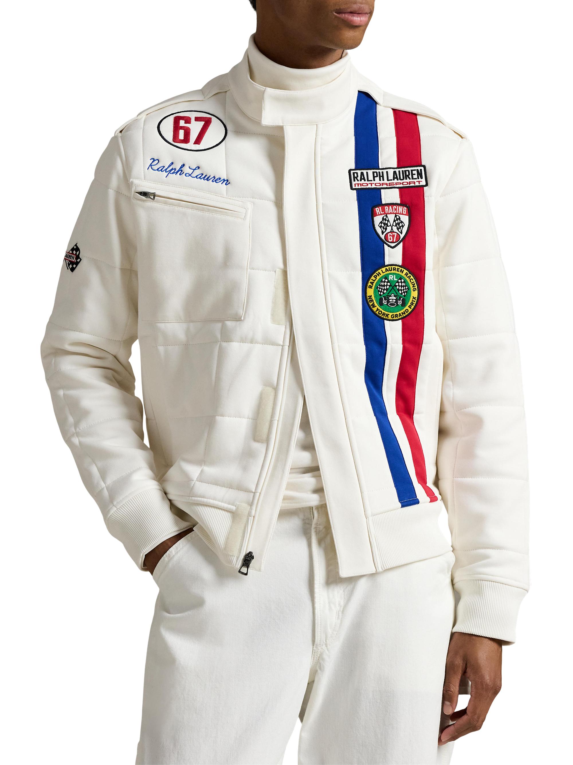 Polo Ralph Lauren Stretch Double-Knit Track Jacket | Saks Fifth Avenue