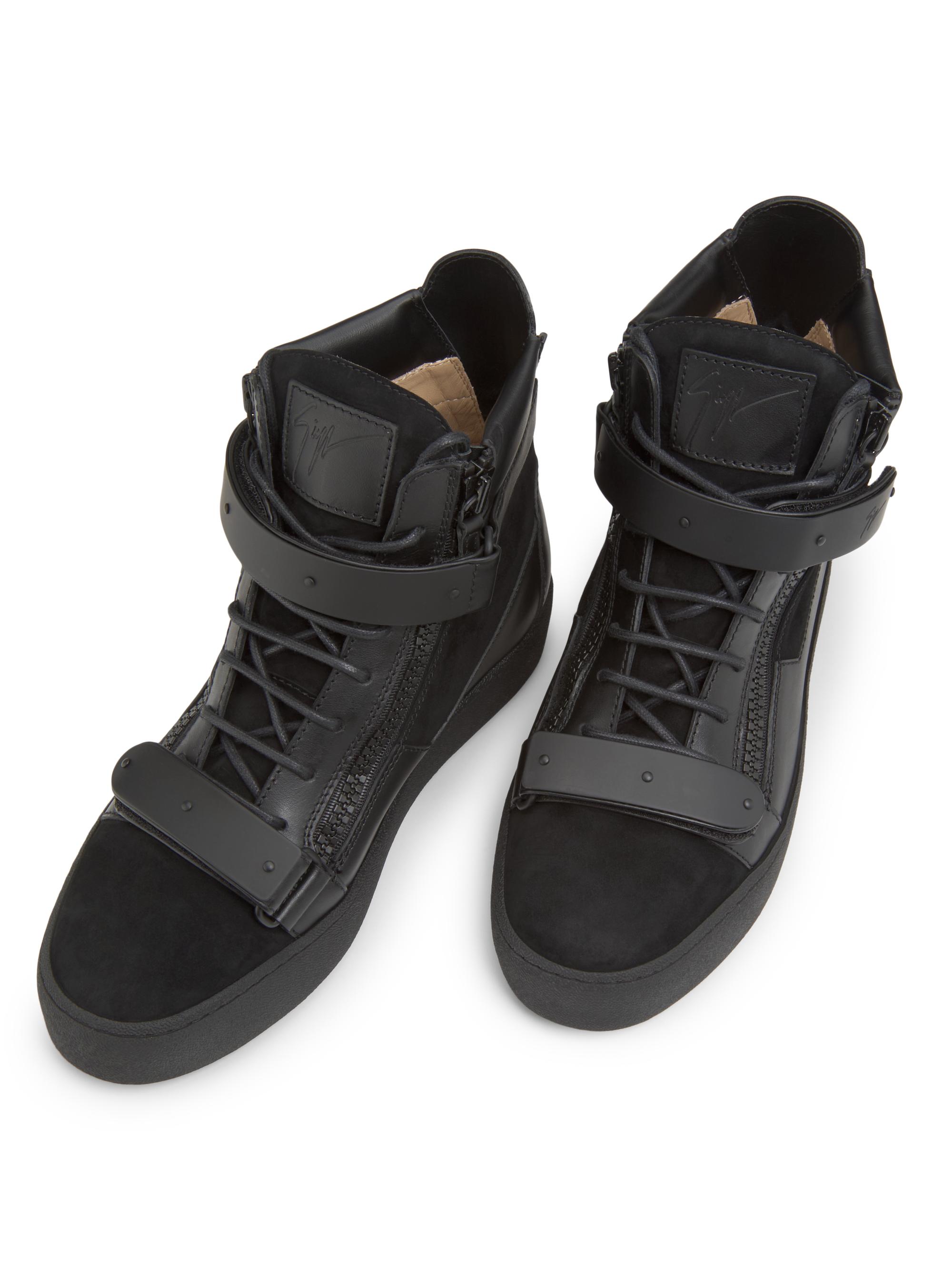 Giuseppe Zanotti Ru50040 Leather High-Top Sneakers | Saks Fifth Avenue
