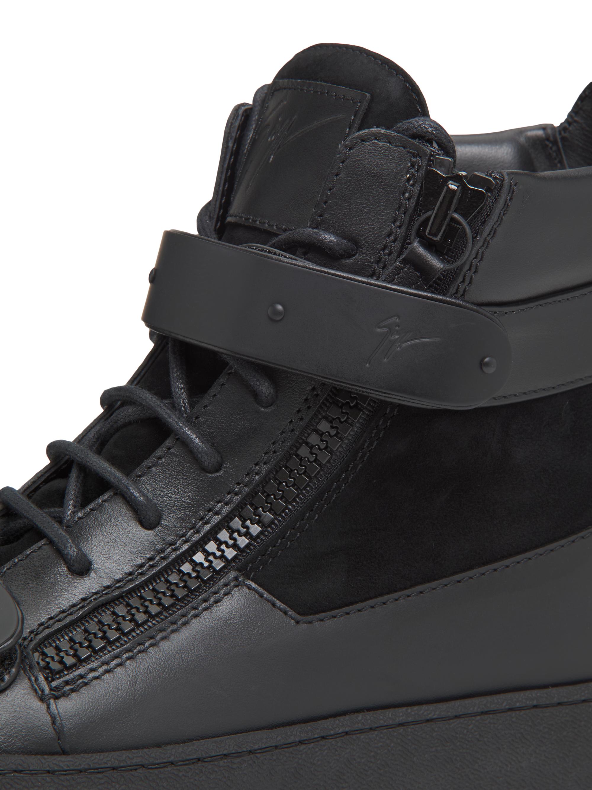Giuseppe Zanotti Ru50040 Leather High-Top Sneakers | Saks Fifth Avenue