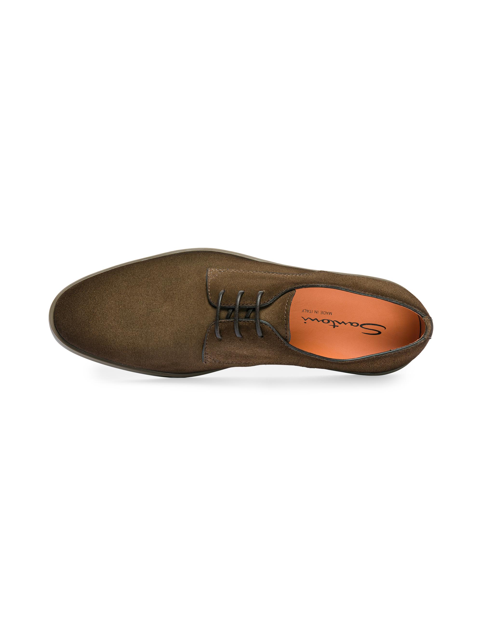 Santoni Atlantis Suede Oxford Sneakers | Saks Fifth Avenue