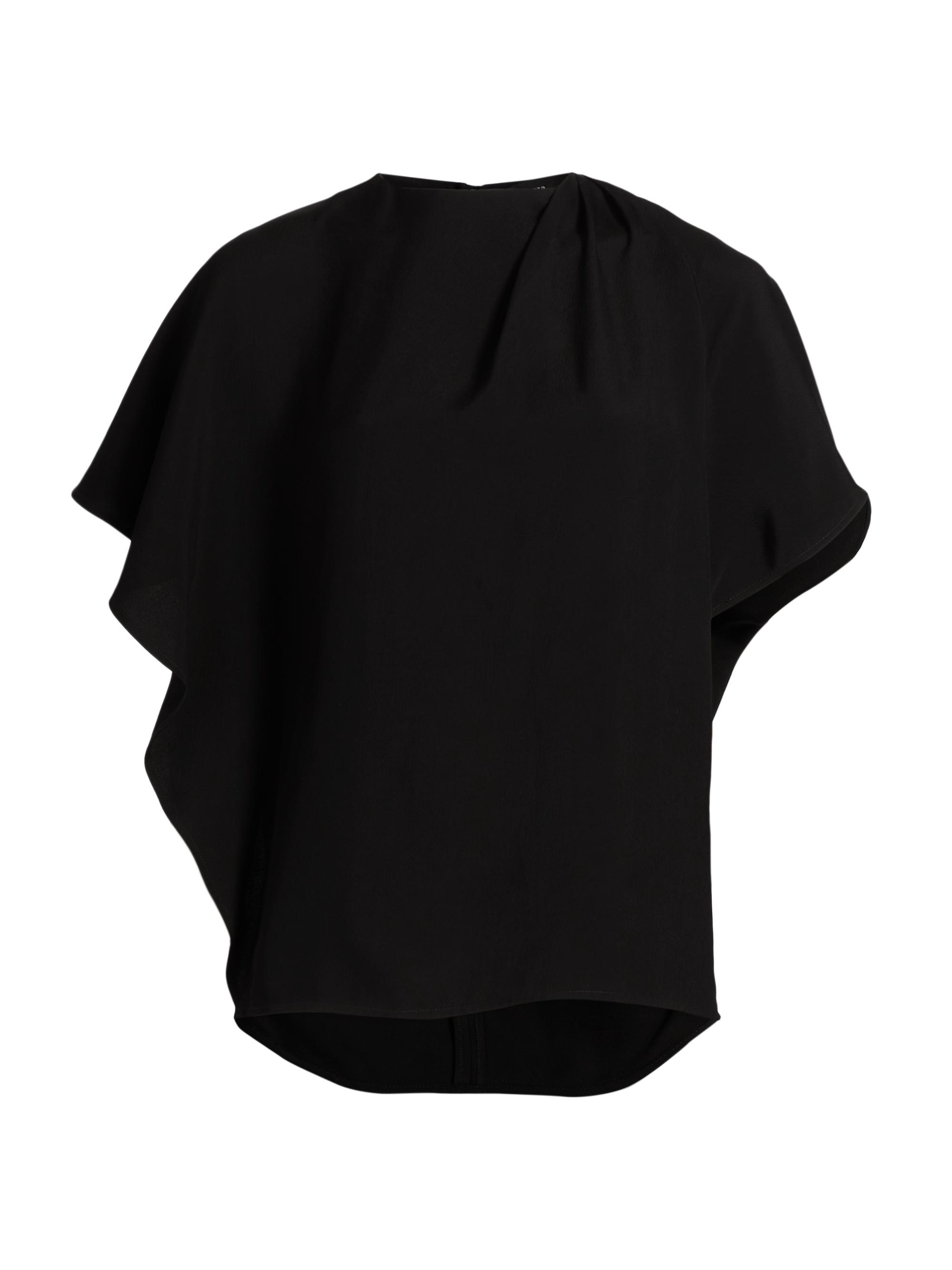 Proenza Schouler Women's Etta Oversized Layered Top - Black