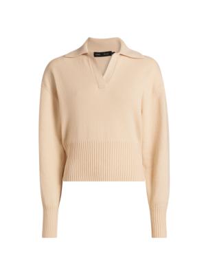 Proenza Schouler Women's Jeanne Cashmere-Wool Sweater - Pale Pink