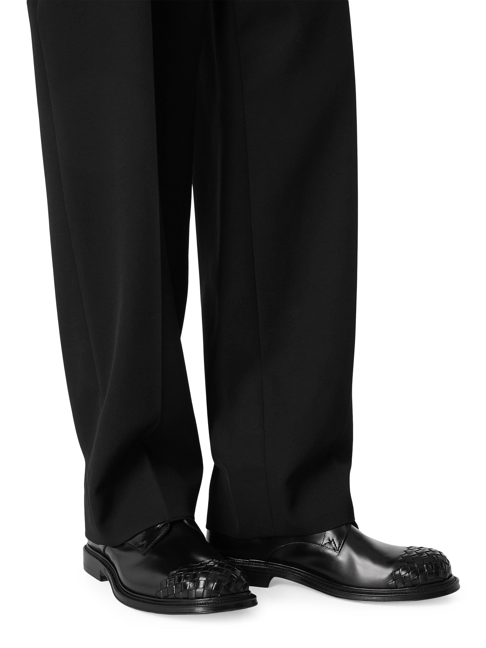 Bottega Veneta James Intrecciato-Toe Leather Shoes | Saks Fifth Avenue