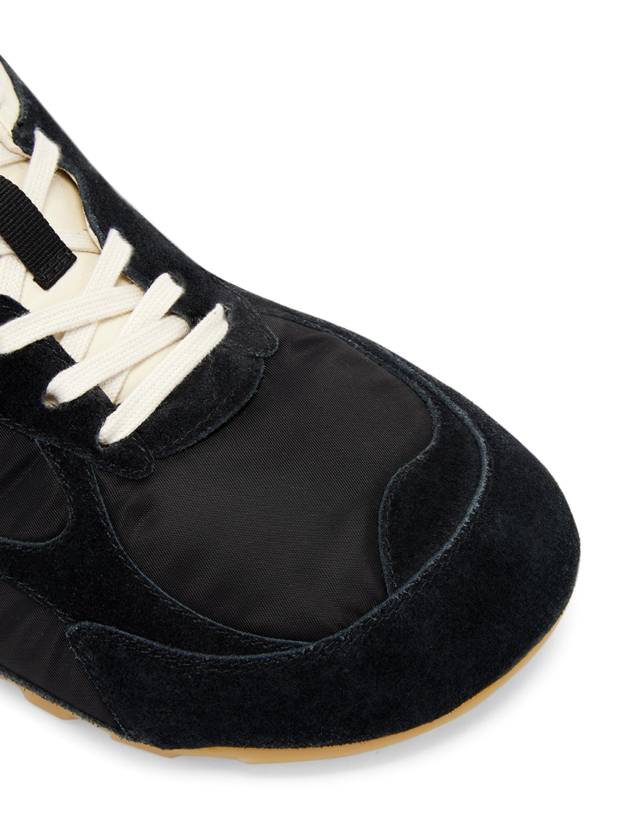 Bottega Veneta Orbit Flash Suede Sneakers | Saks Fifth Avenue